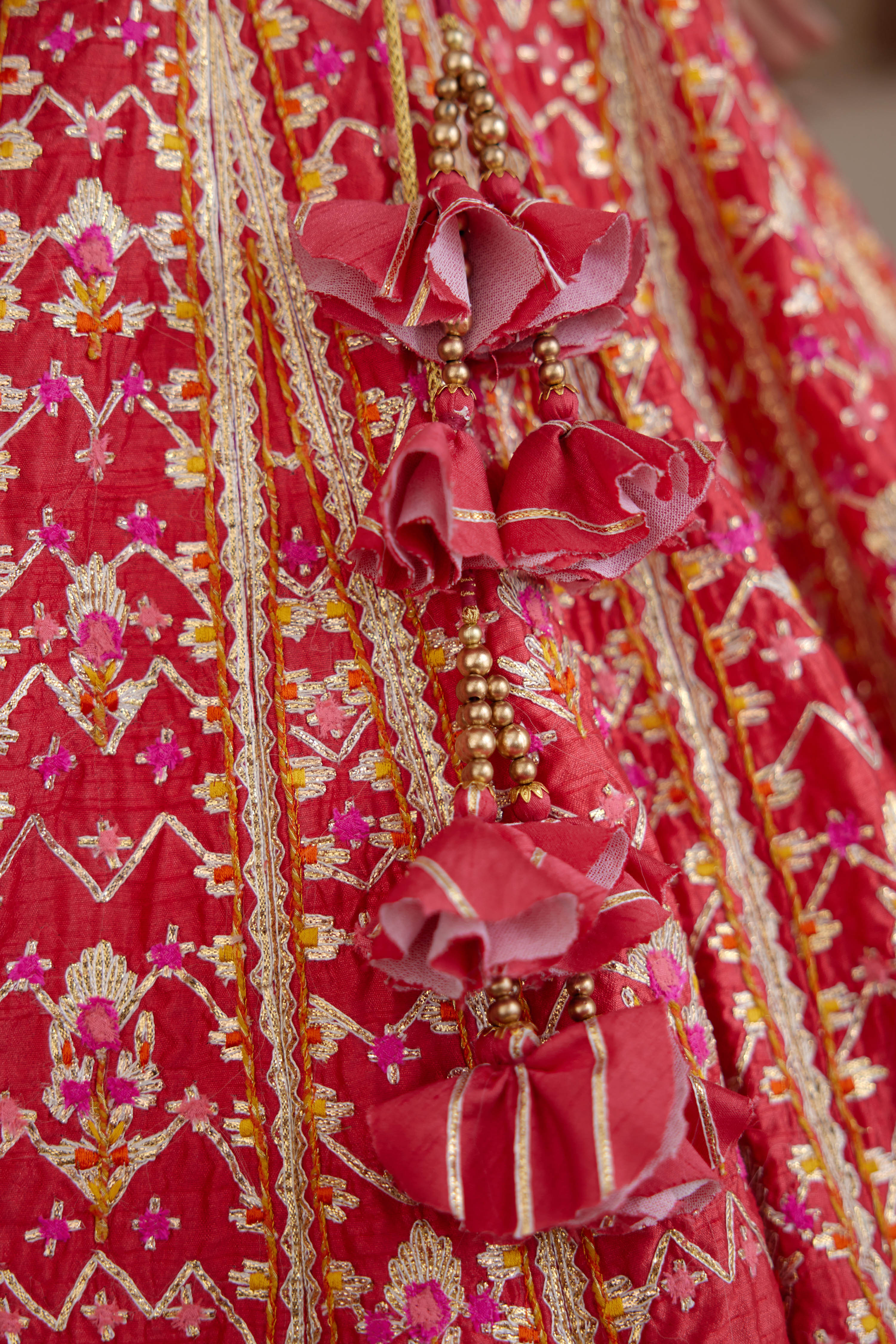 Red Lehenga Set