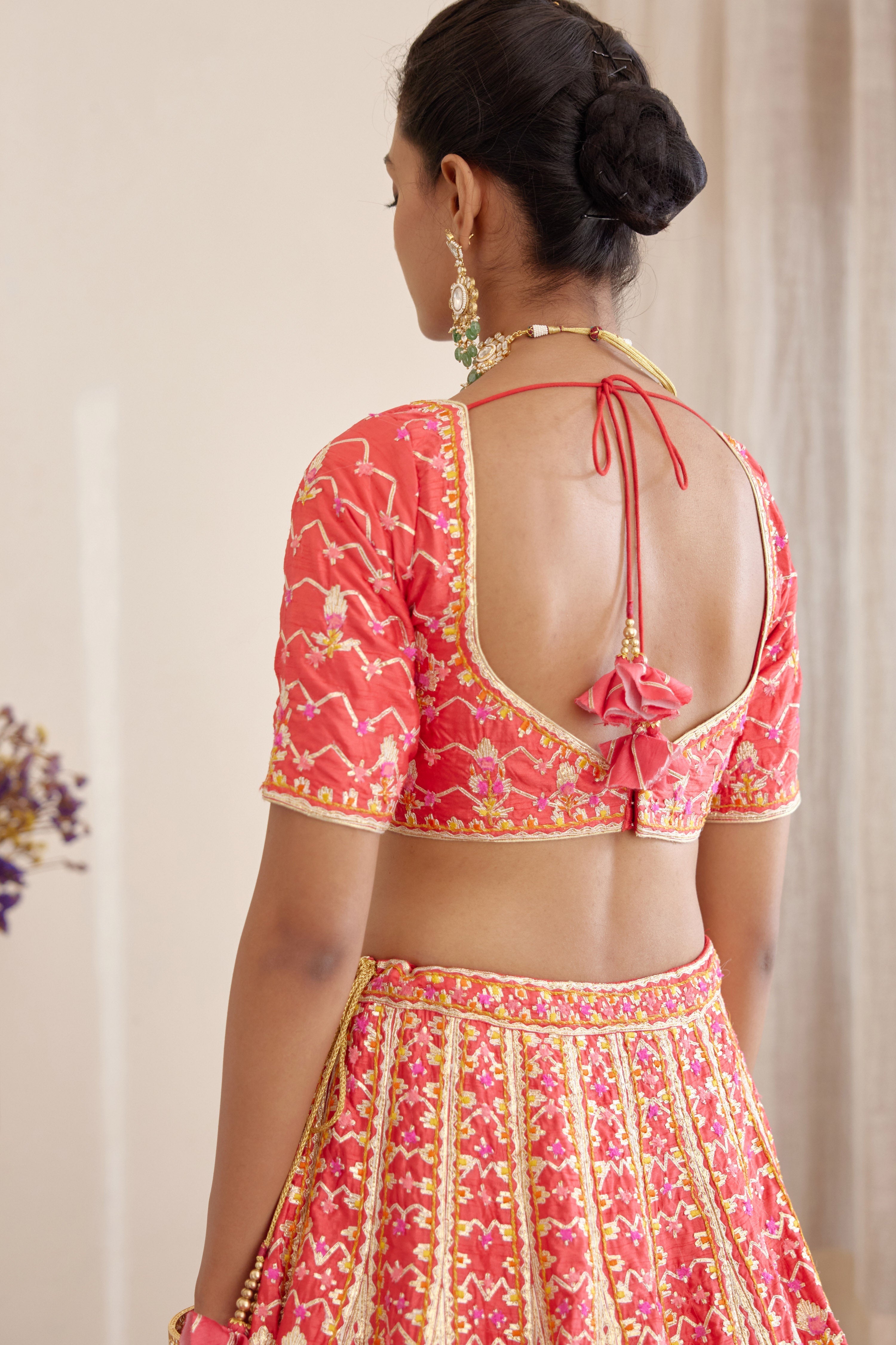 Red Lehenga Set