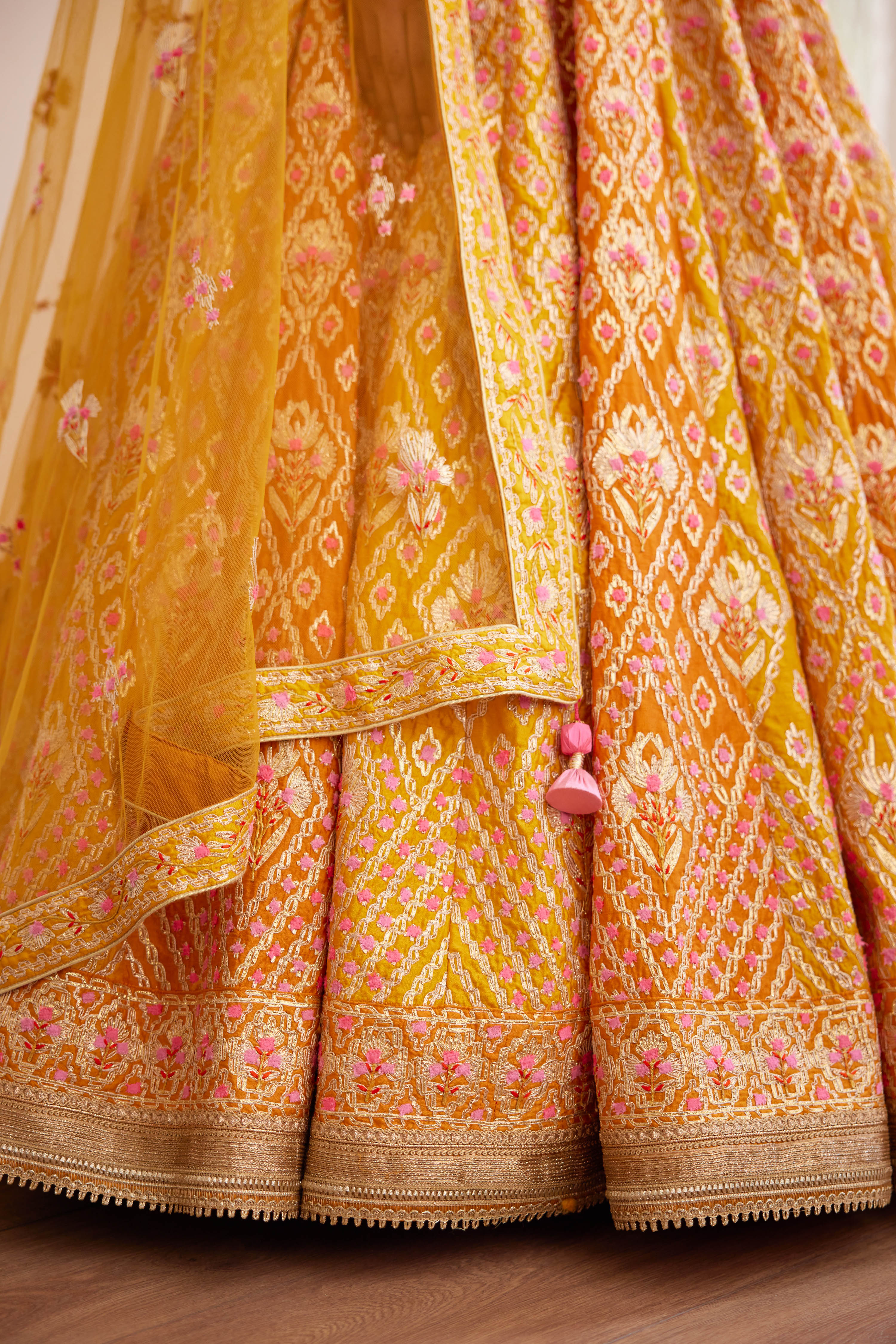 Yellow Lehenga Set