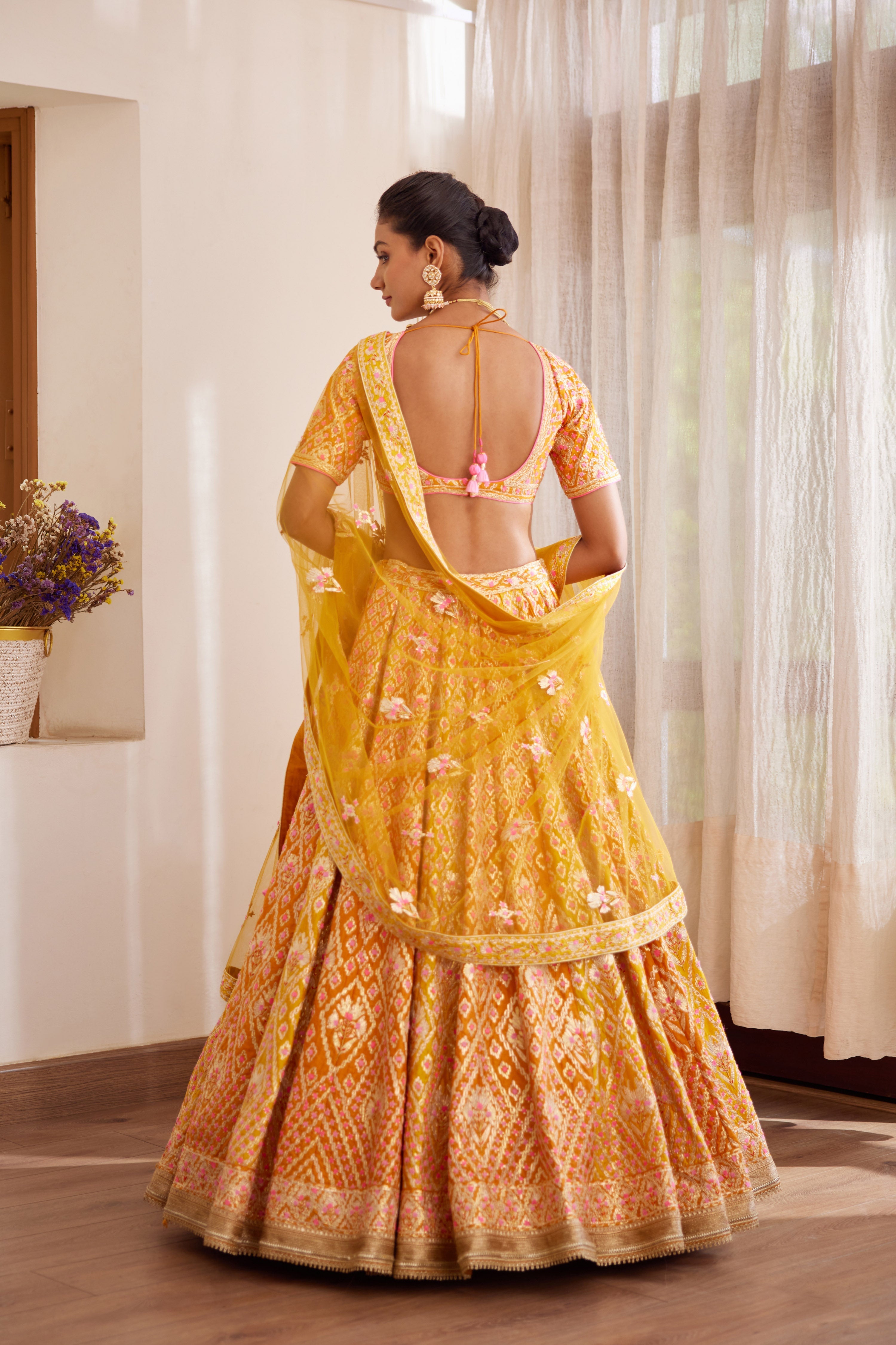 Yellow Lehenga Set