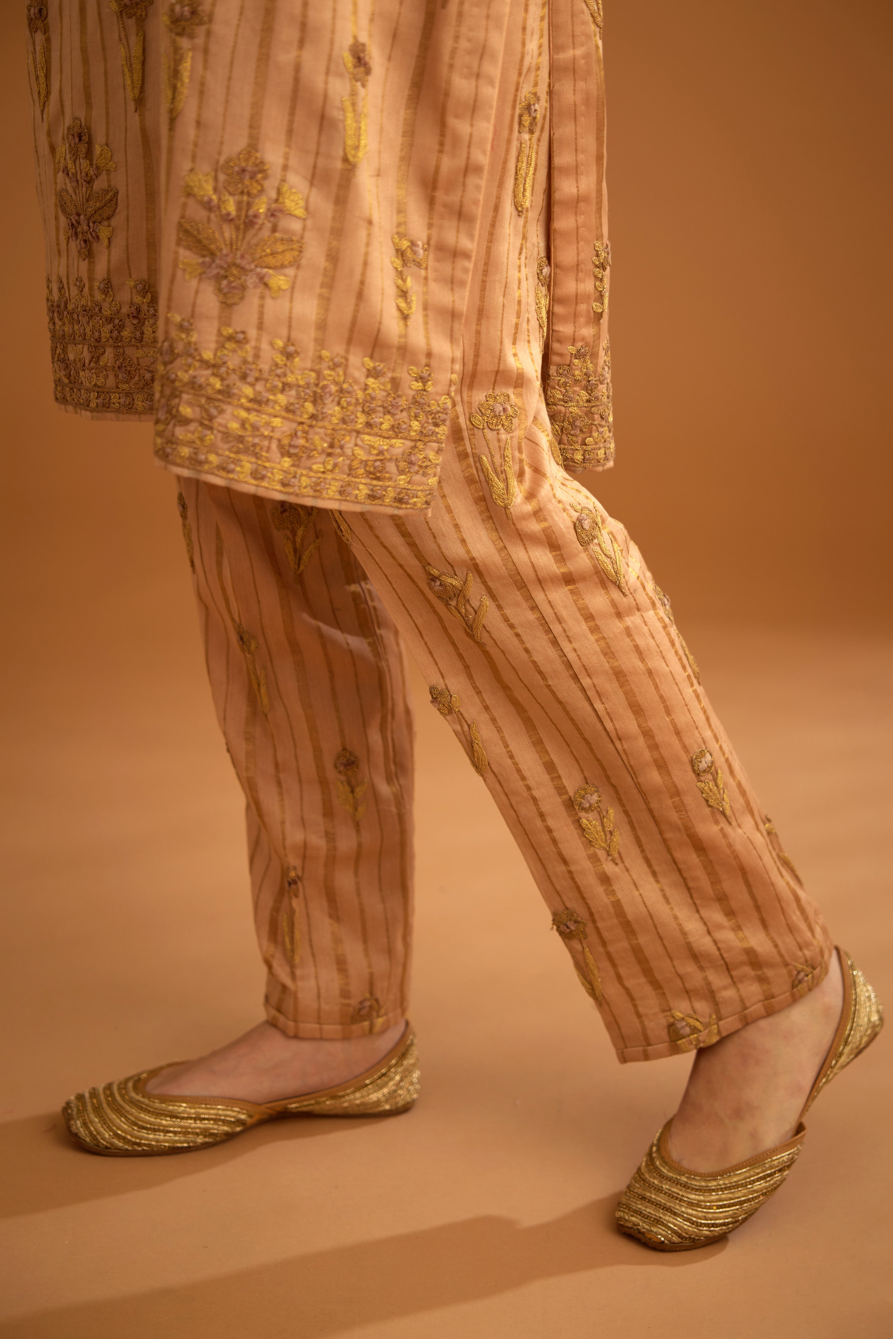 Old Rose Pink Kurta Set