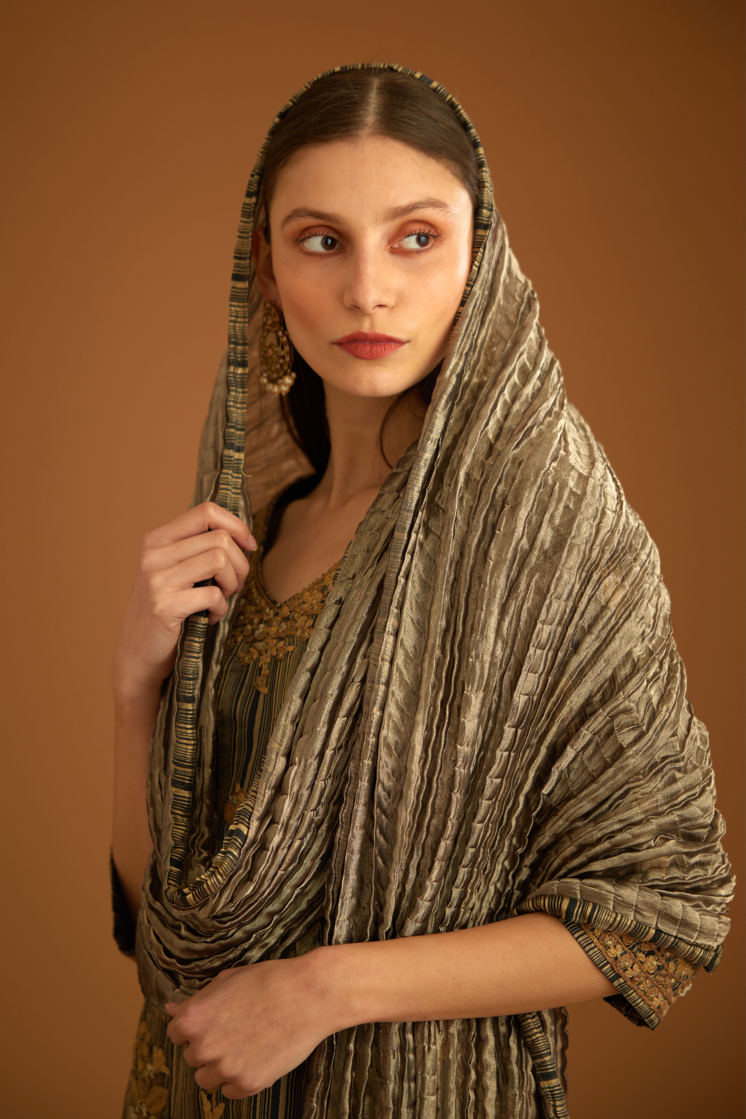 Carbon Black Kurta Set