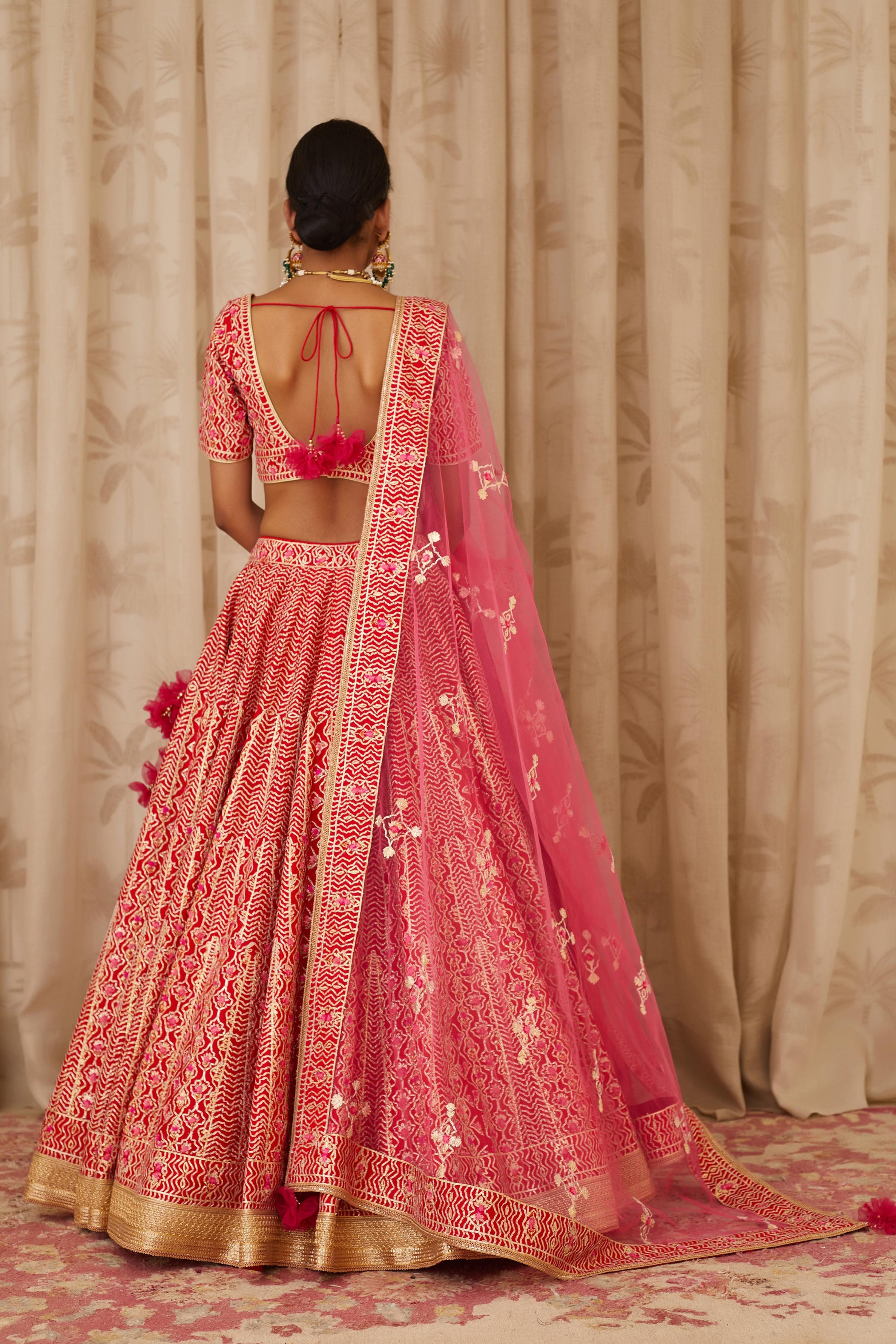 Red Lehenga Set