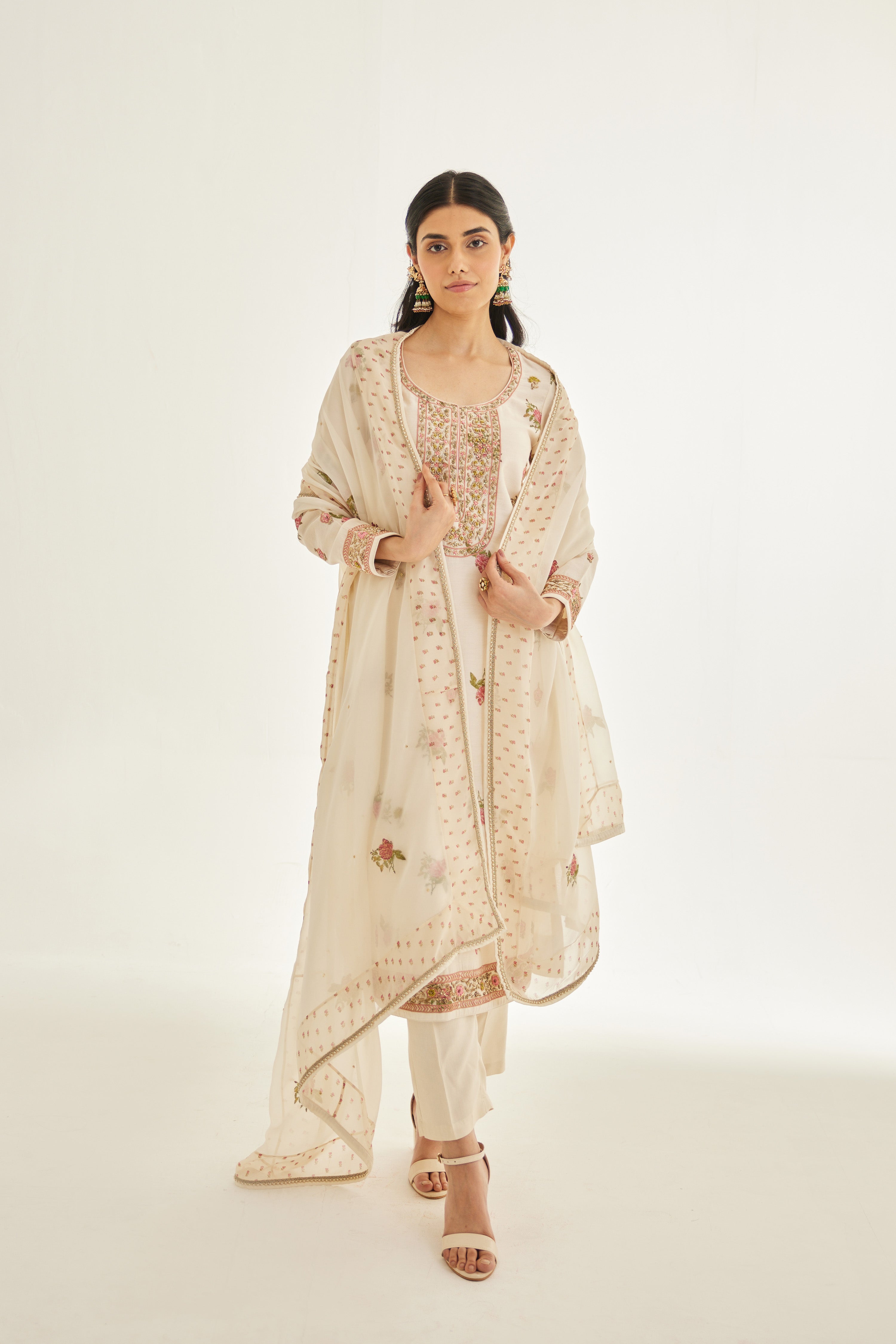 Papyrus White Kurta Set