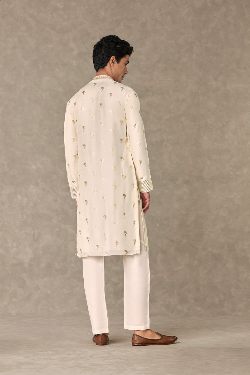 Ivory Wine Garden Kurta