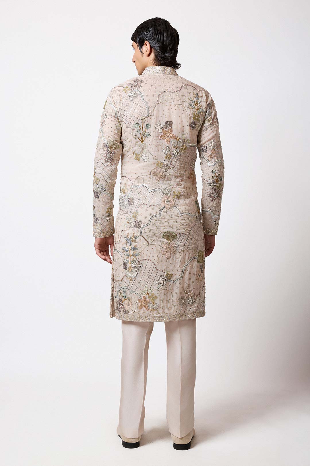 Bailora - Ivory Organza Kurta Set