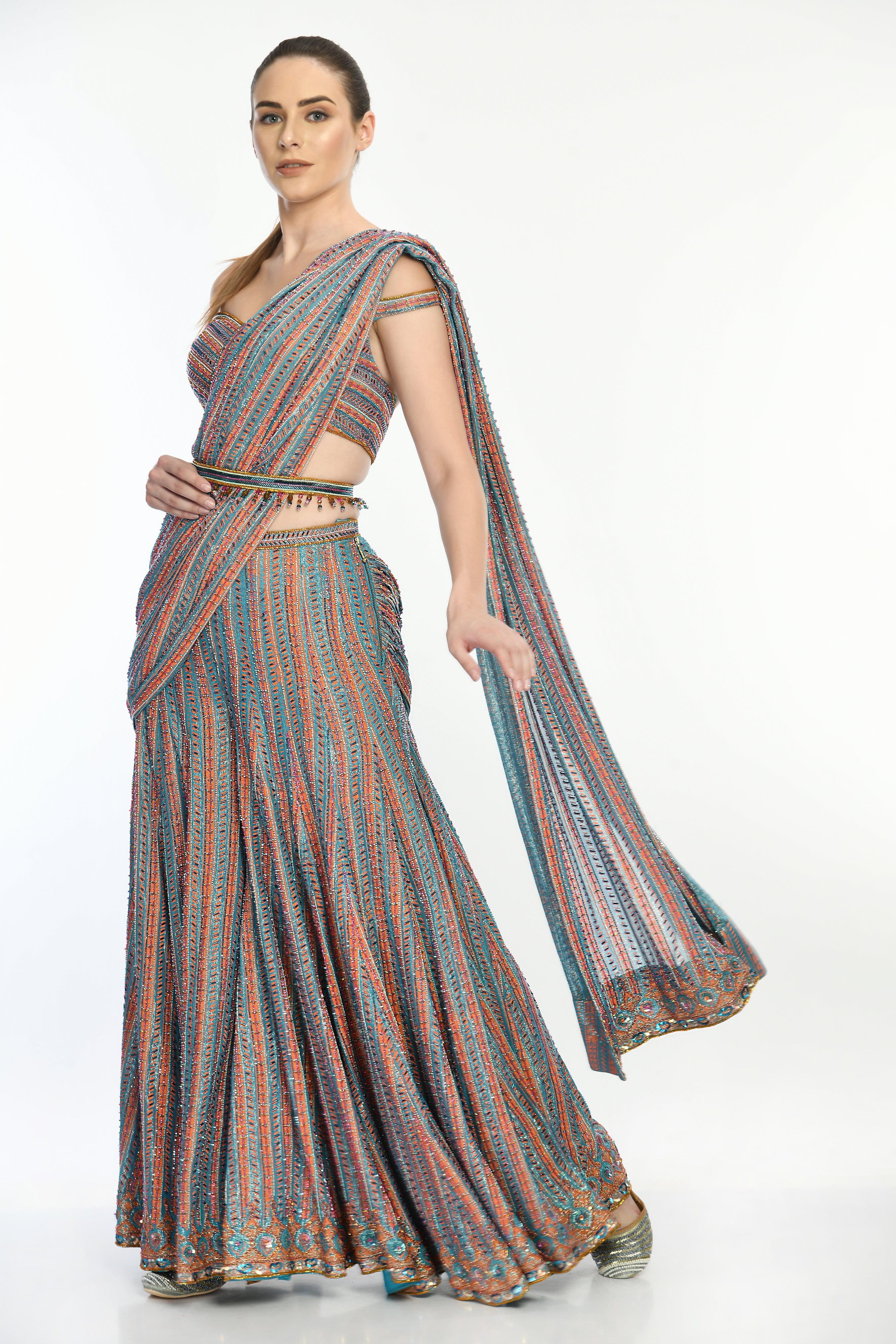 Aliza Saree Sharara
