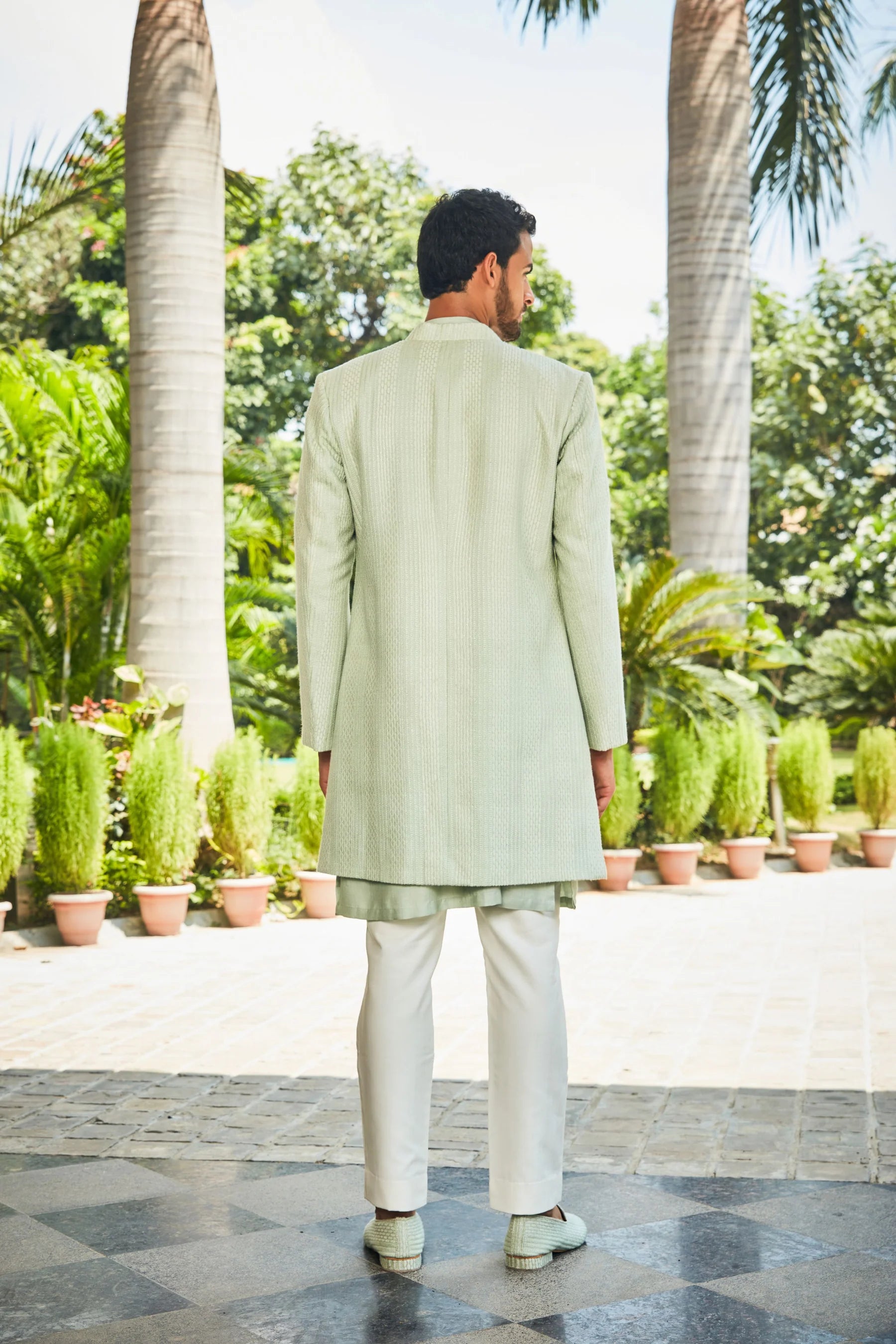 Harit Open Jacket with Kurta Set