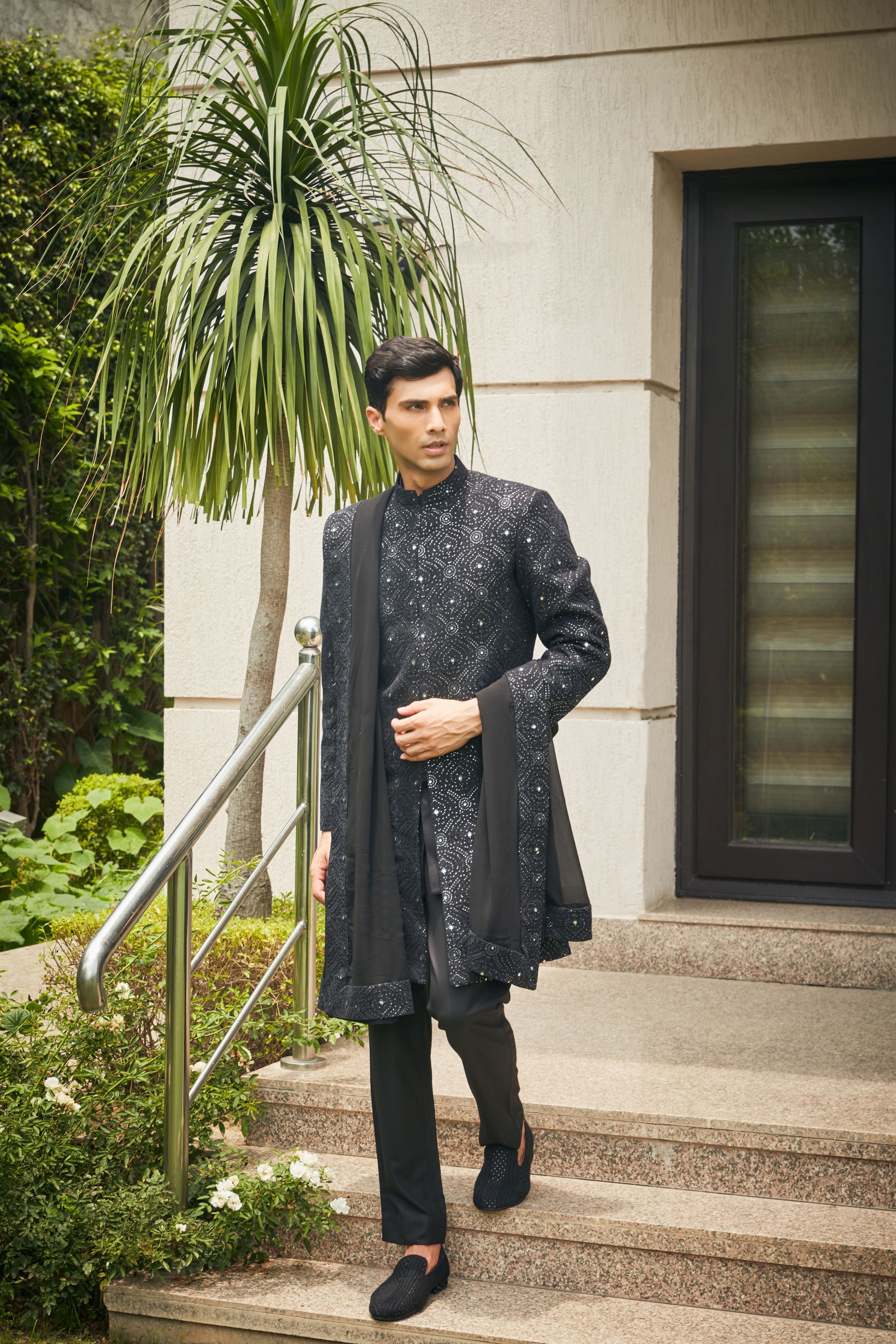 Varnit Sherwani Set