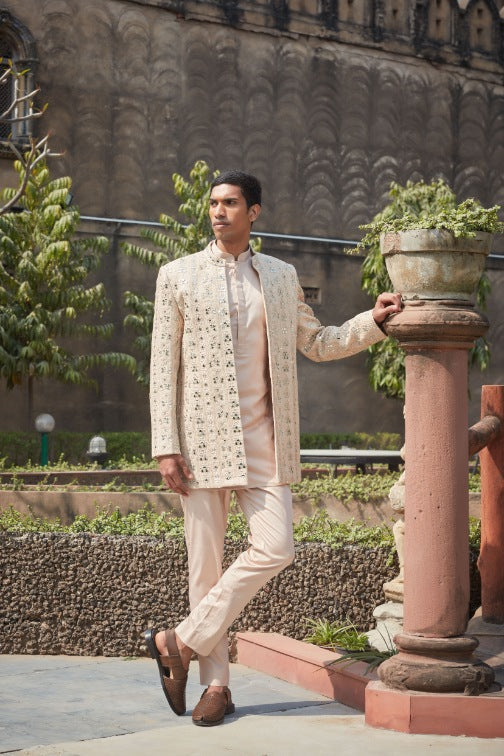Rowan Indo-Western Jacket Set