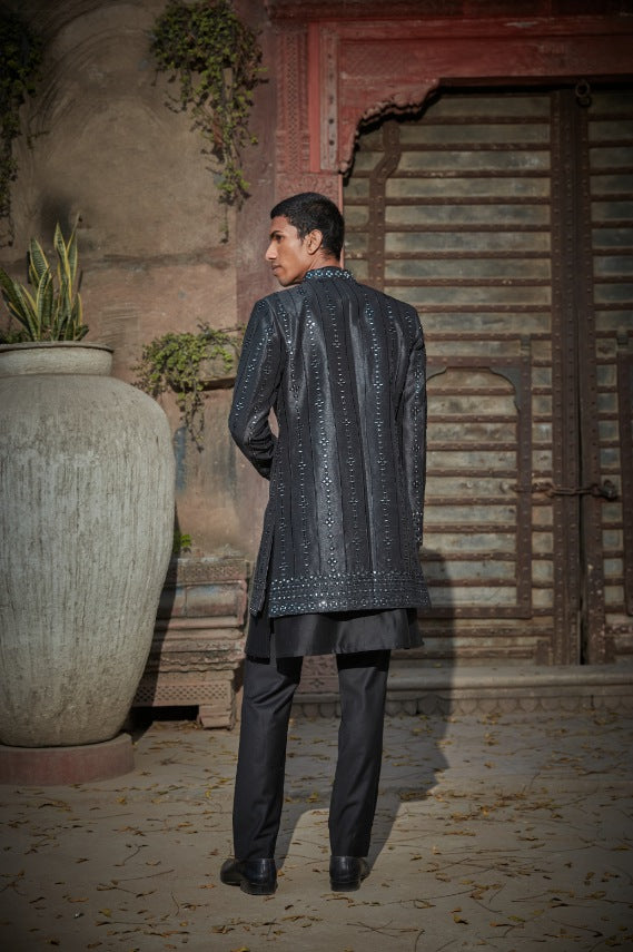 Alan Indo-Western Jacket Set