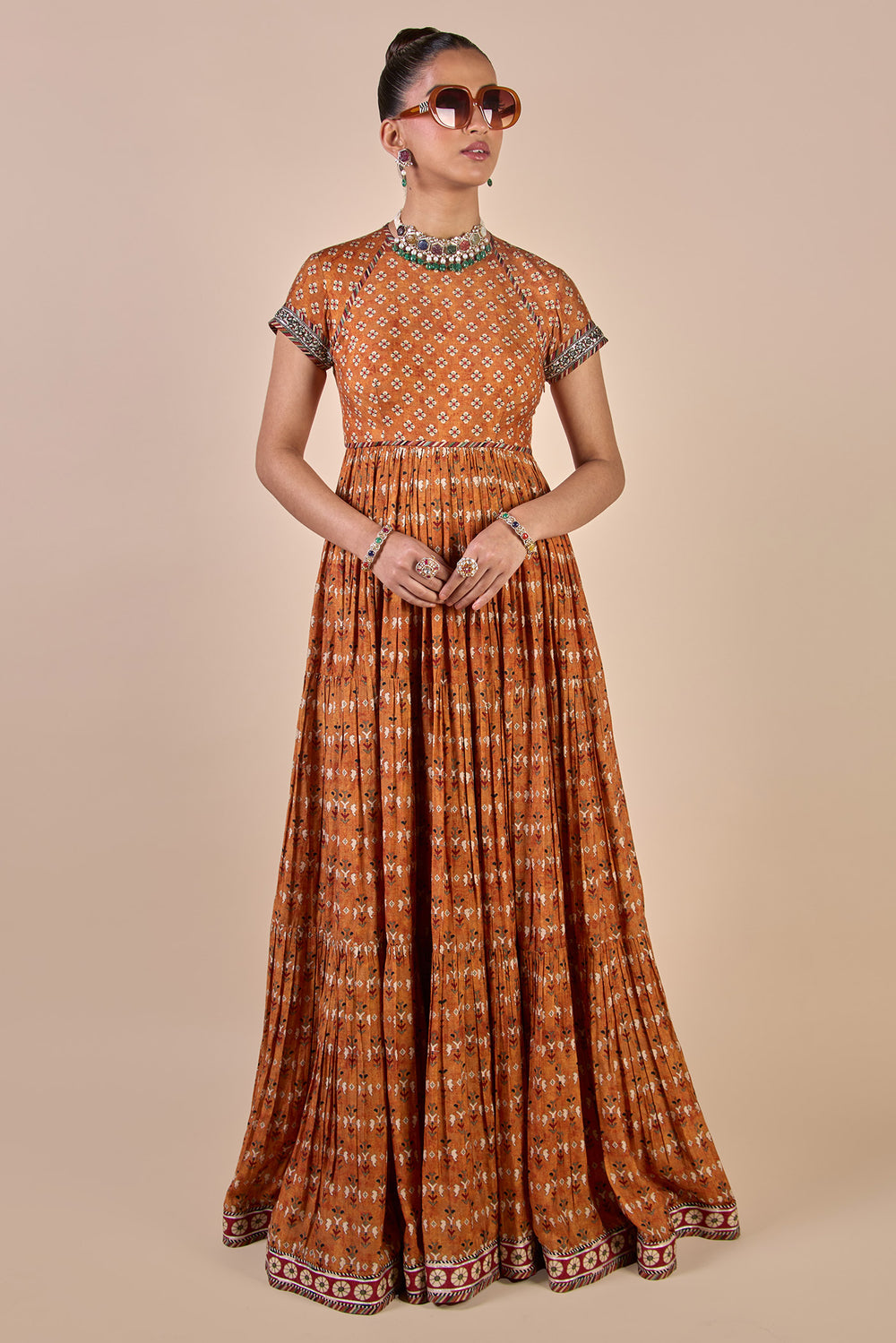 RUST ORANGE MAXI DRESS - Ready To Ship