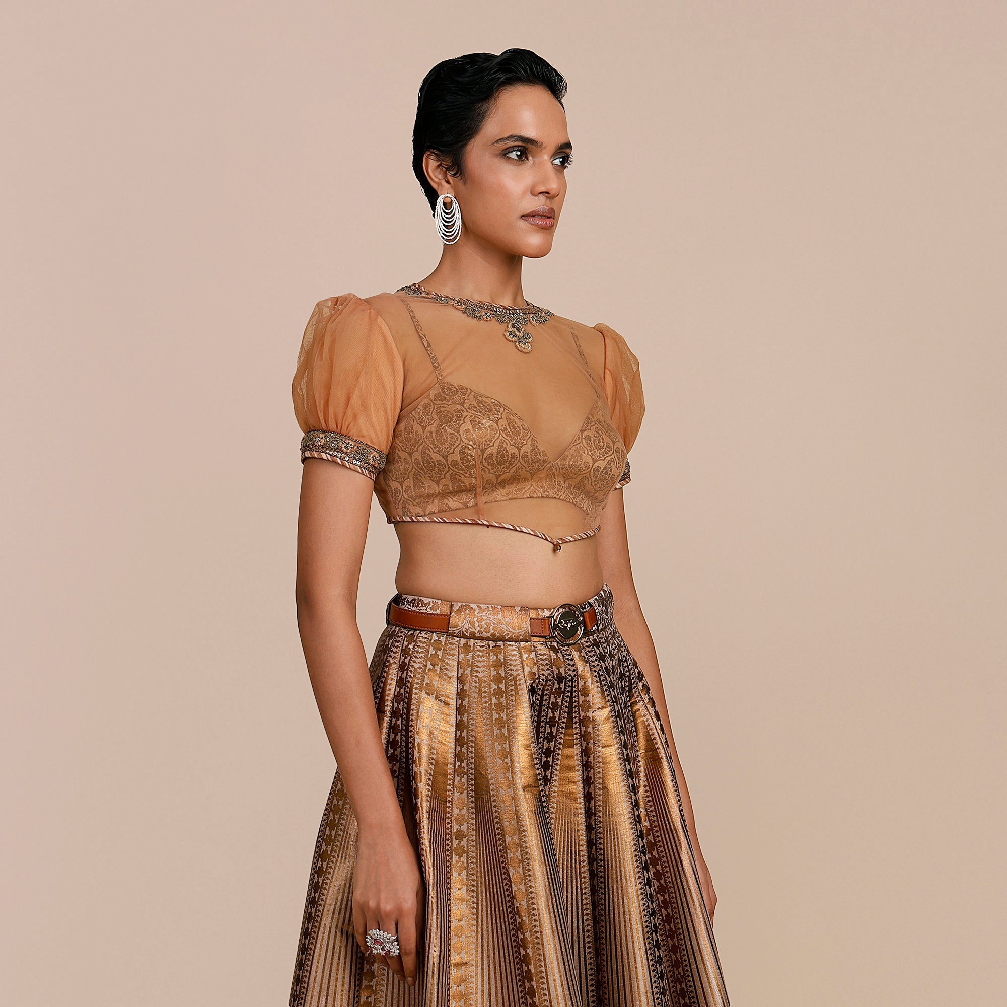 Blush Ivory Skirt Set | SATT