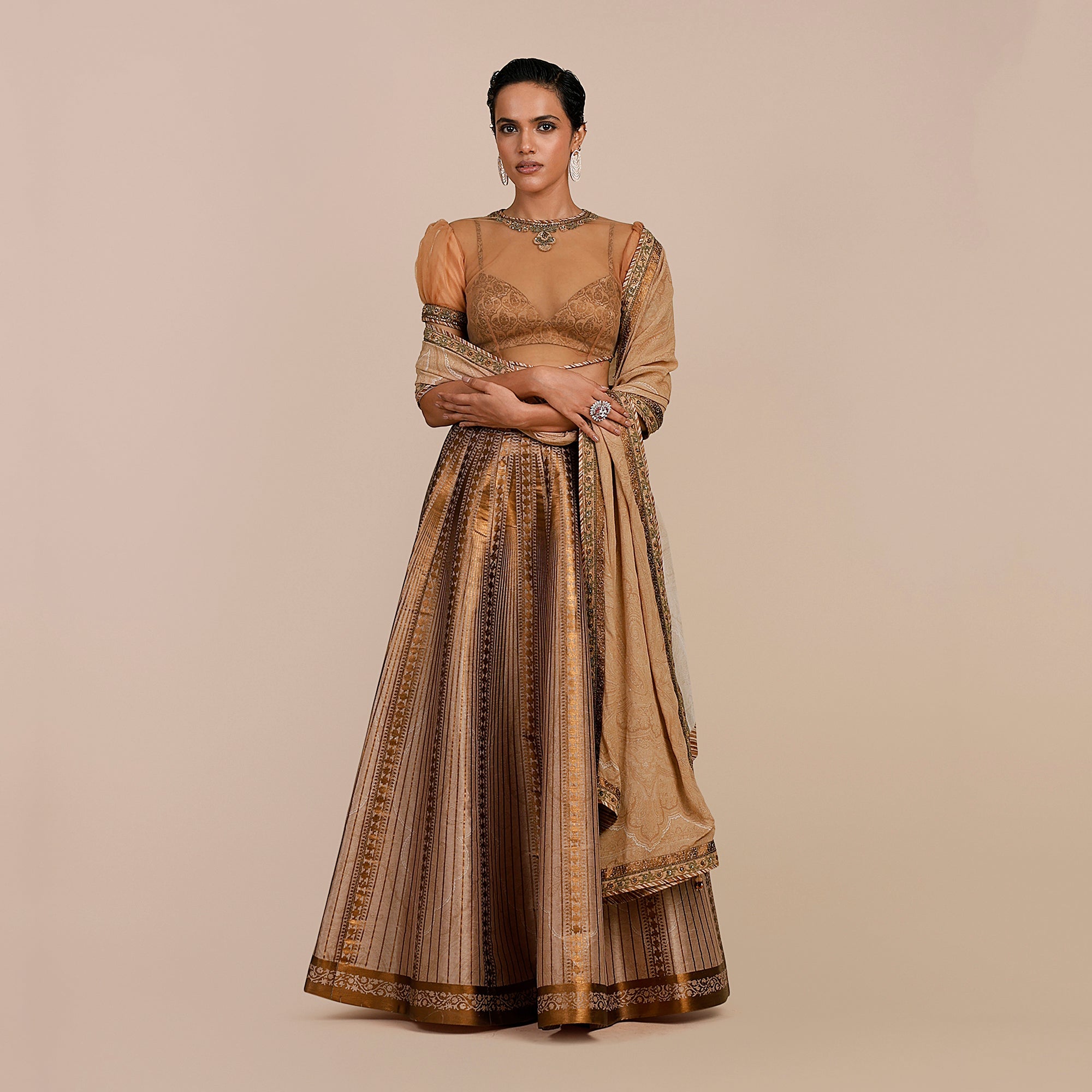 Blush Ivory Skirt Set | SATT