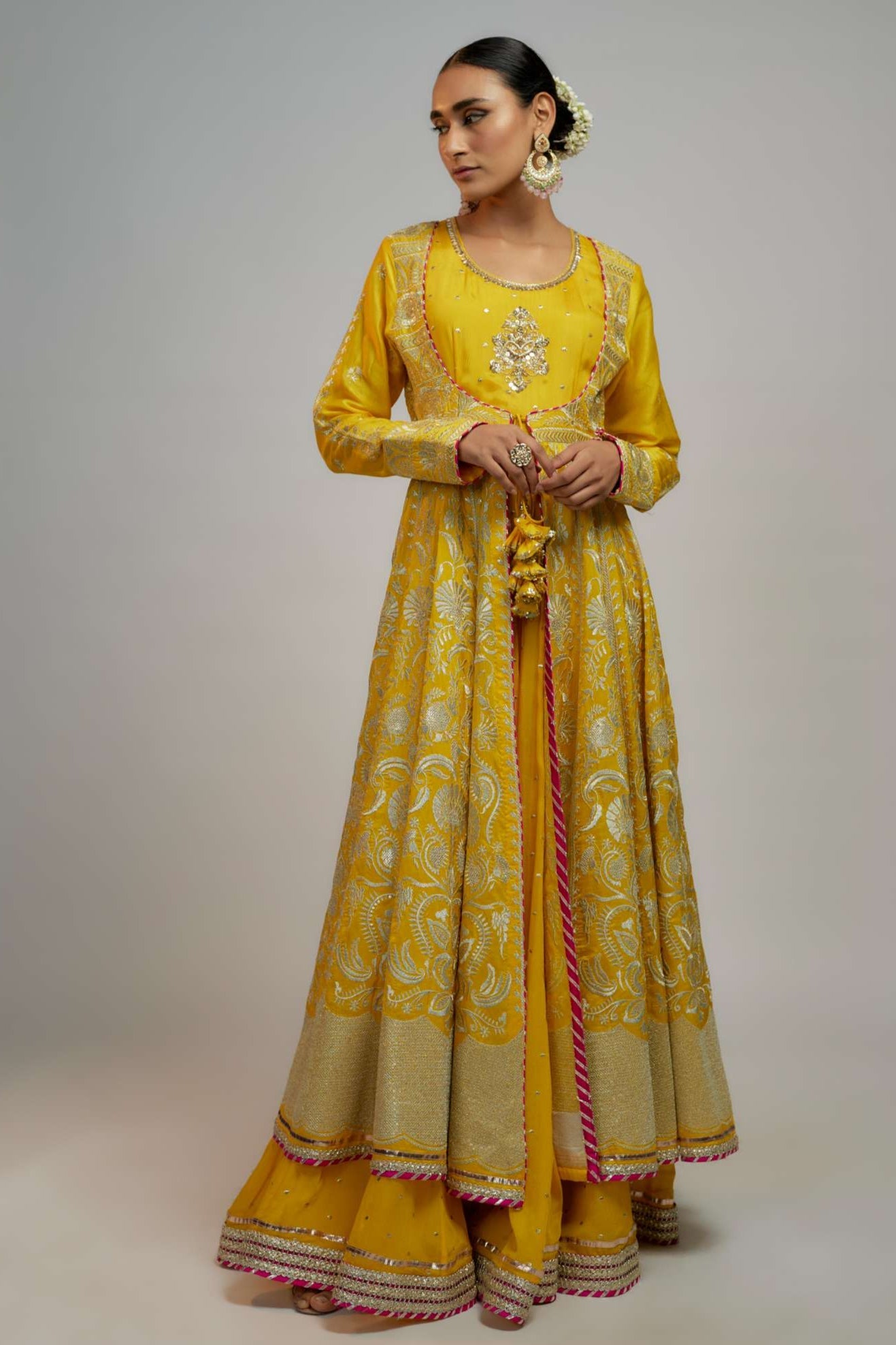 Golconda Ishanya Anarkali Jacket Set