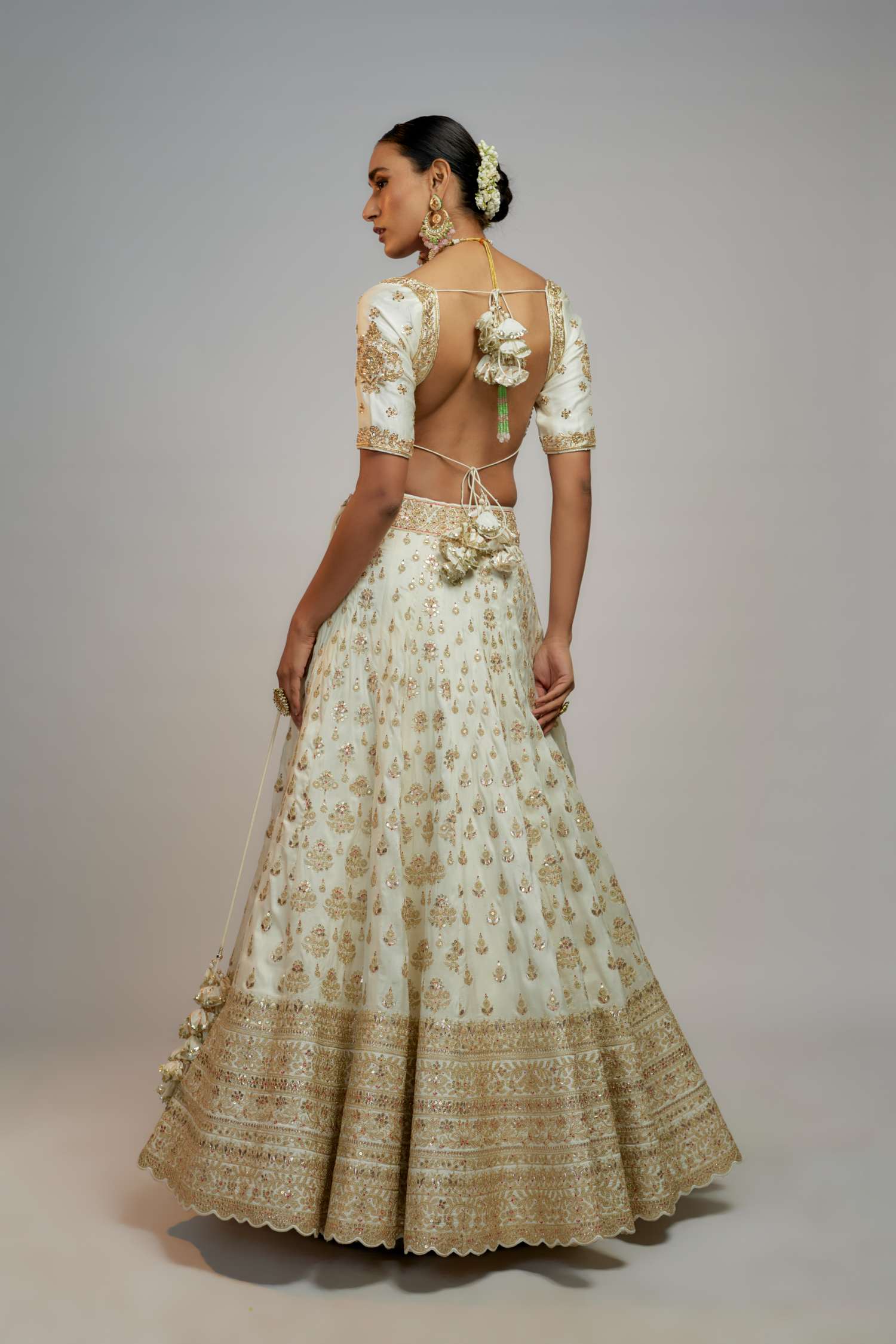 Reha Sukheja in Golconda Shahi Lehenga Set