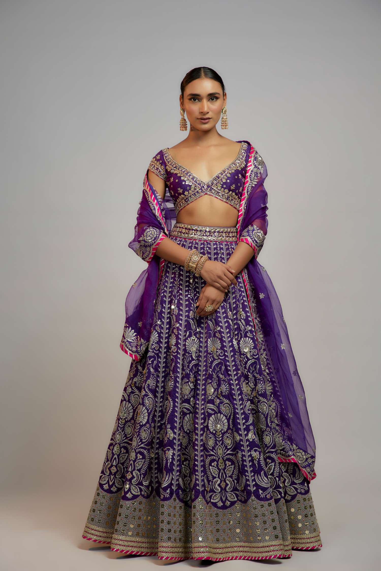 Ridhima Pandit in Sacchi Lehenga Set