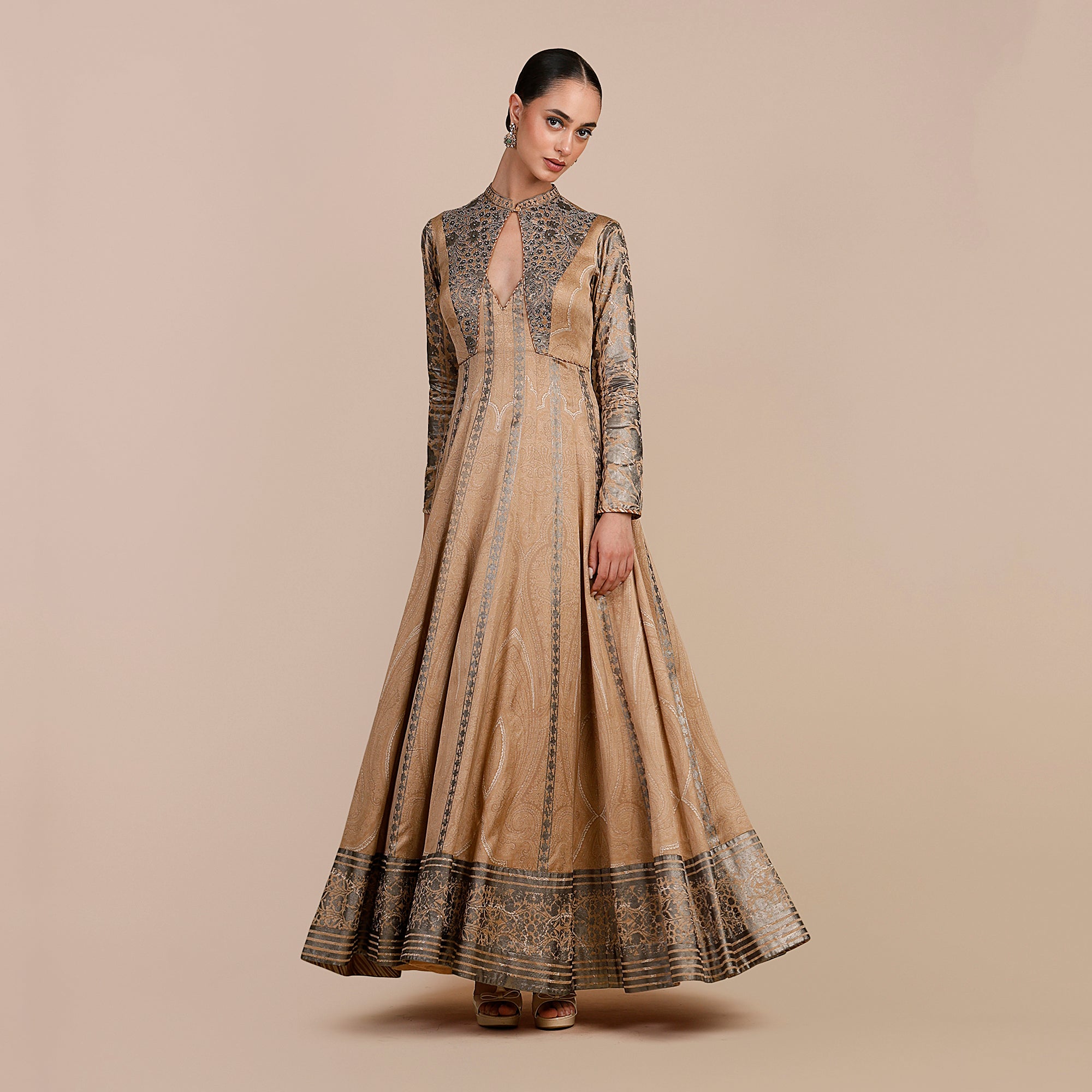 Crème Ivory Anarkali | SATT