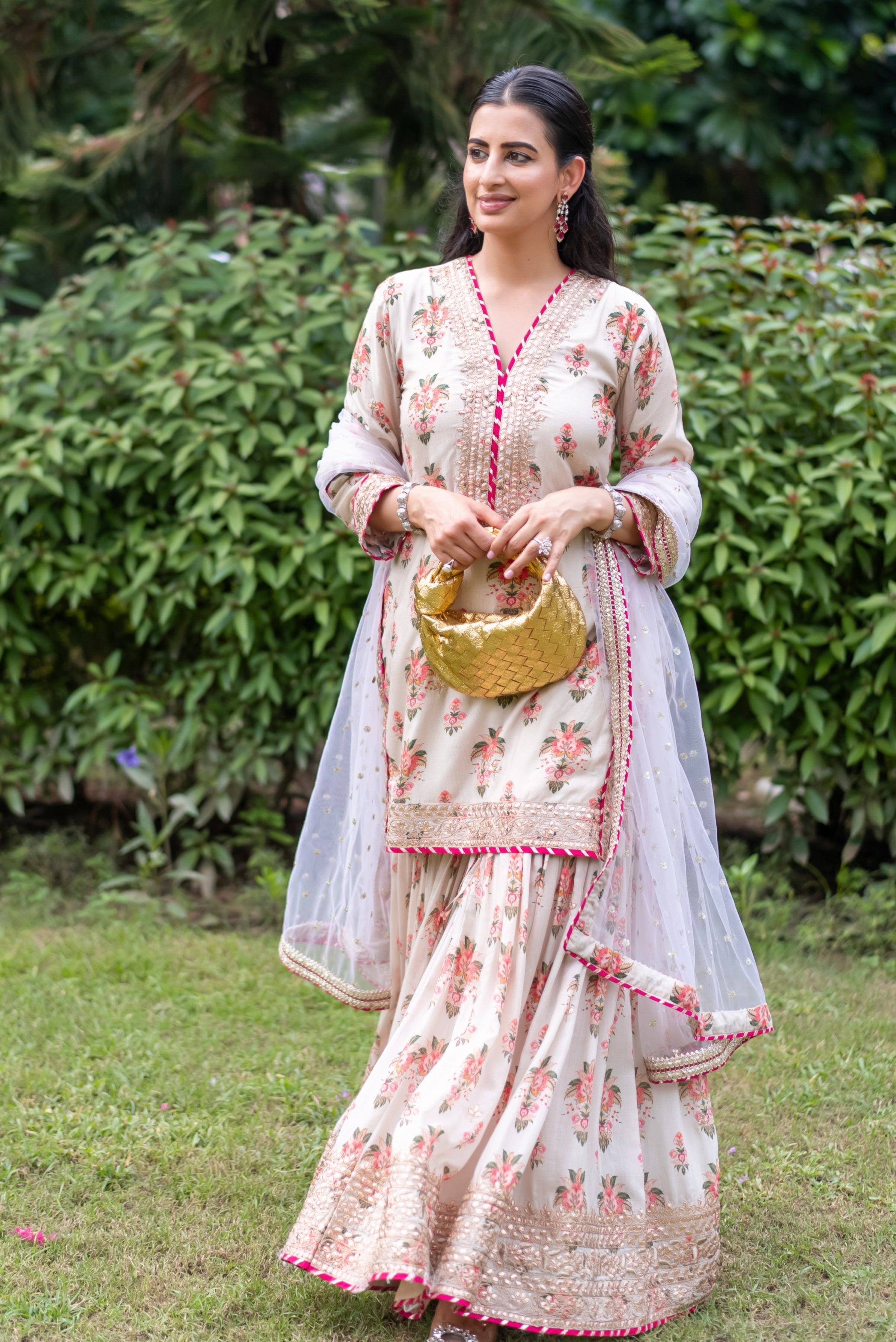 Sadhna Sharara Set-Komal Sethia