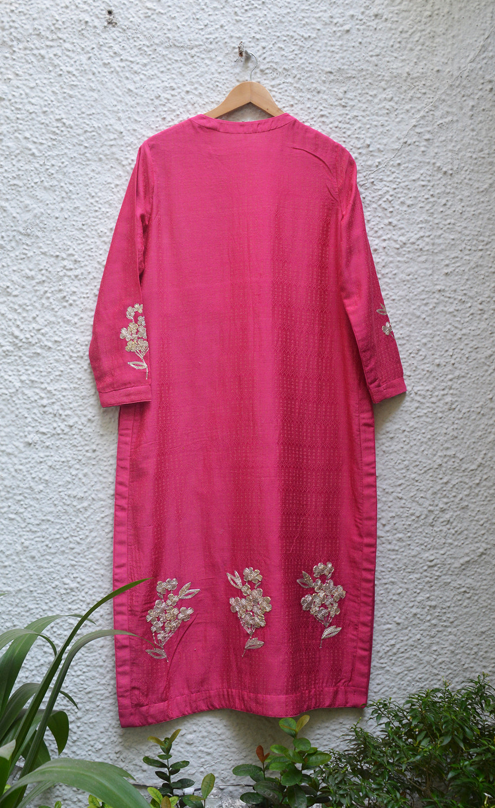 Dark Coral Kurta Set