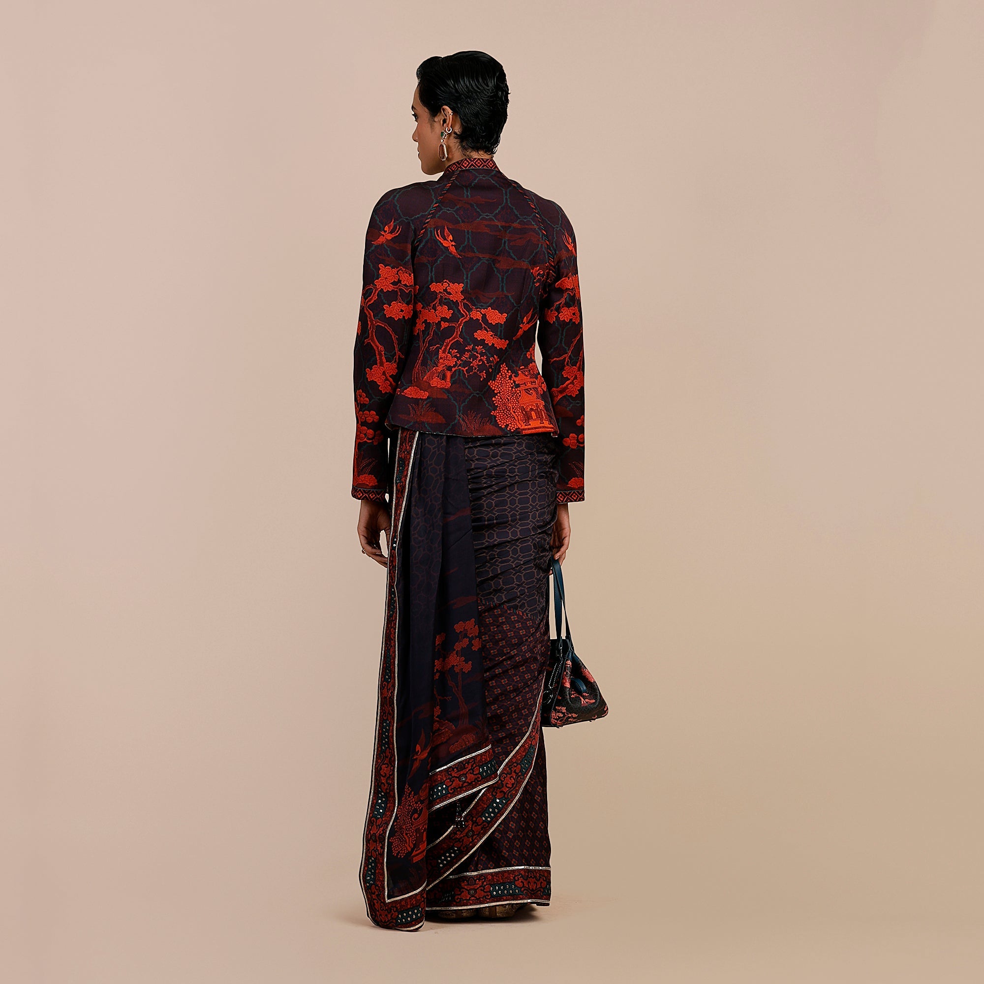 Deep Violet Reversible IKA Jacket | SATT