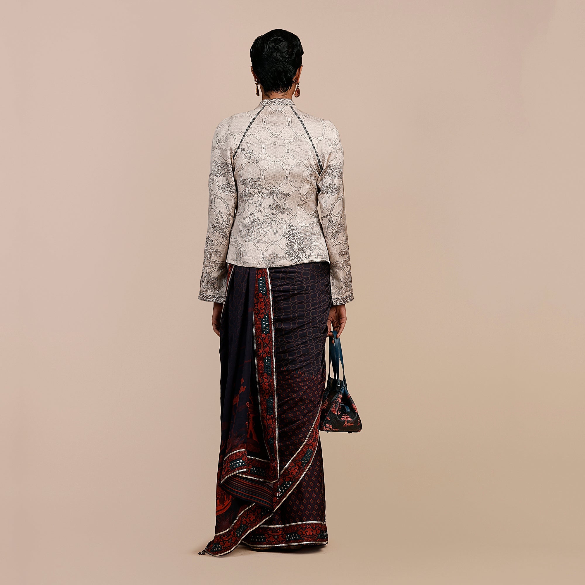 Deep Violet Reversible IKA Jacket | SATT