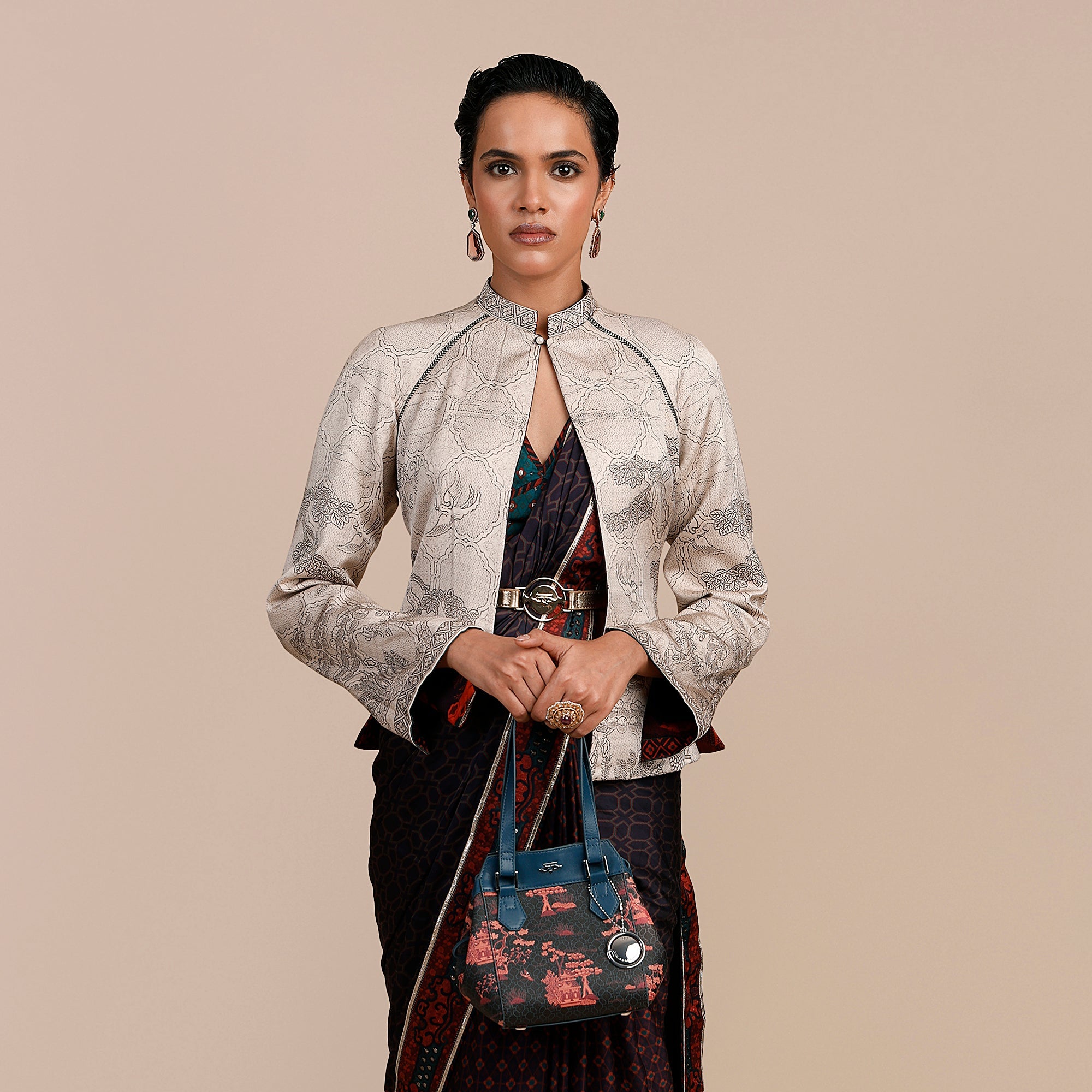 Deep Violet Reversible IKA Jacket | SATT