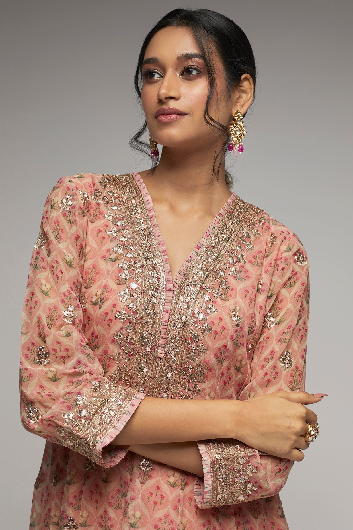 Nusrat Dhoti Set