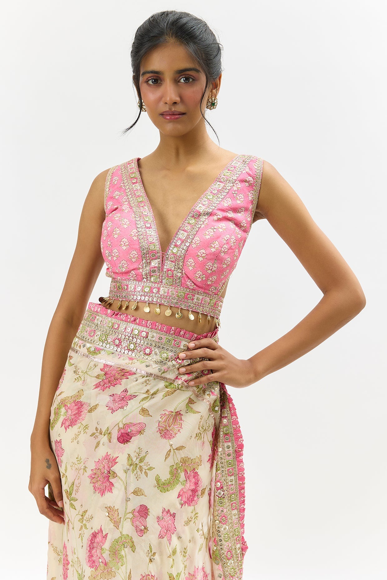 Aanchal Saree Set
