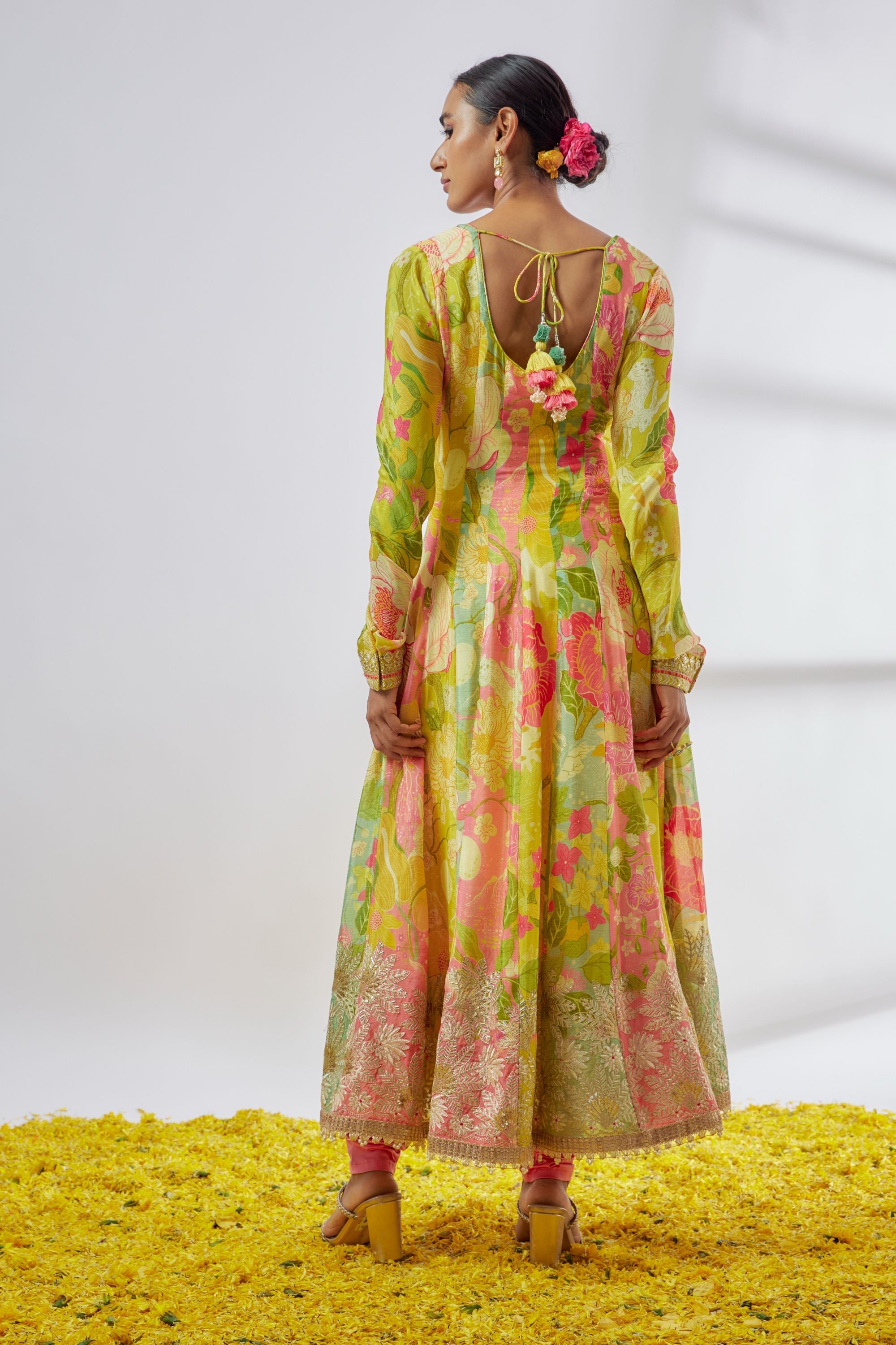 Deepti Anarkali set-Hebah Patel