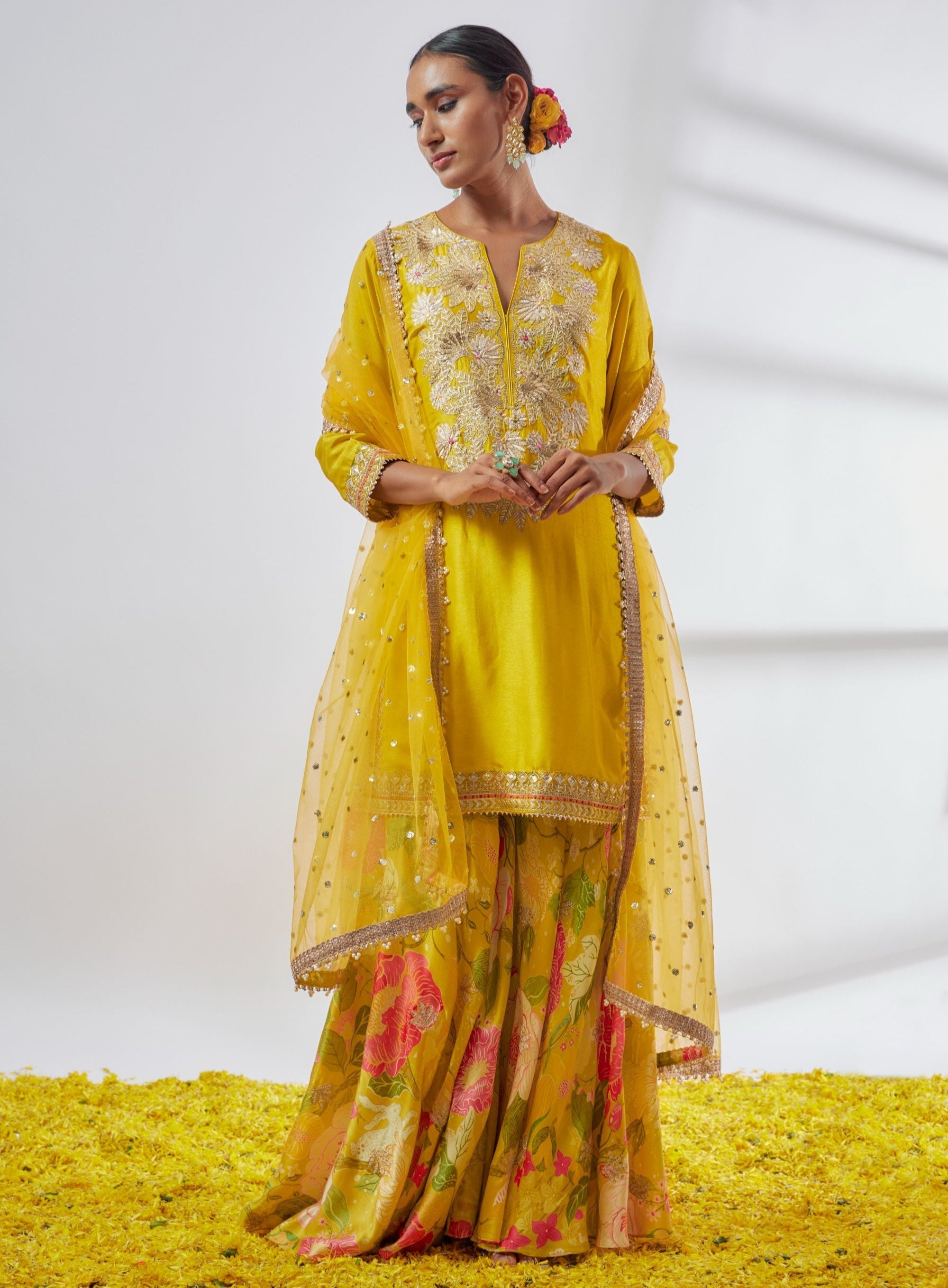 Anjali Sharara Set