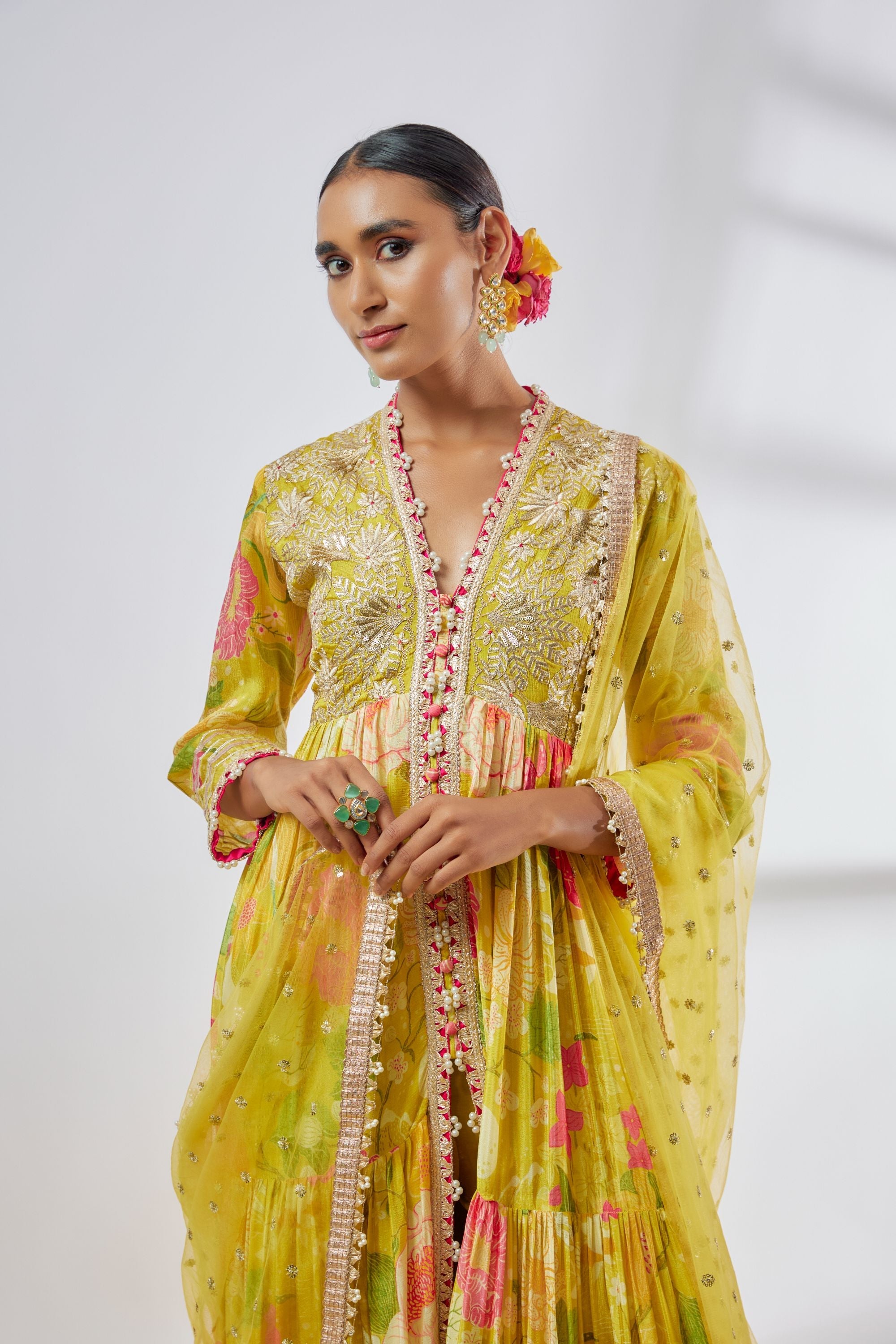 Huma AG With Palazzo Set