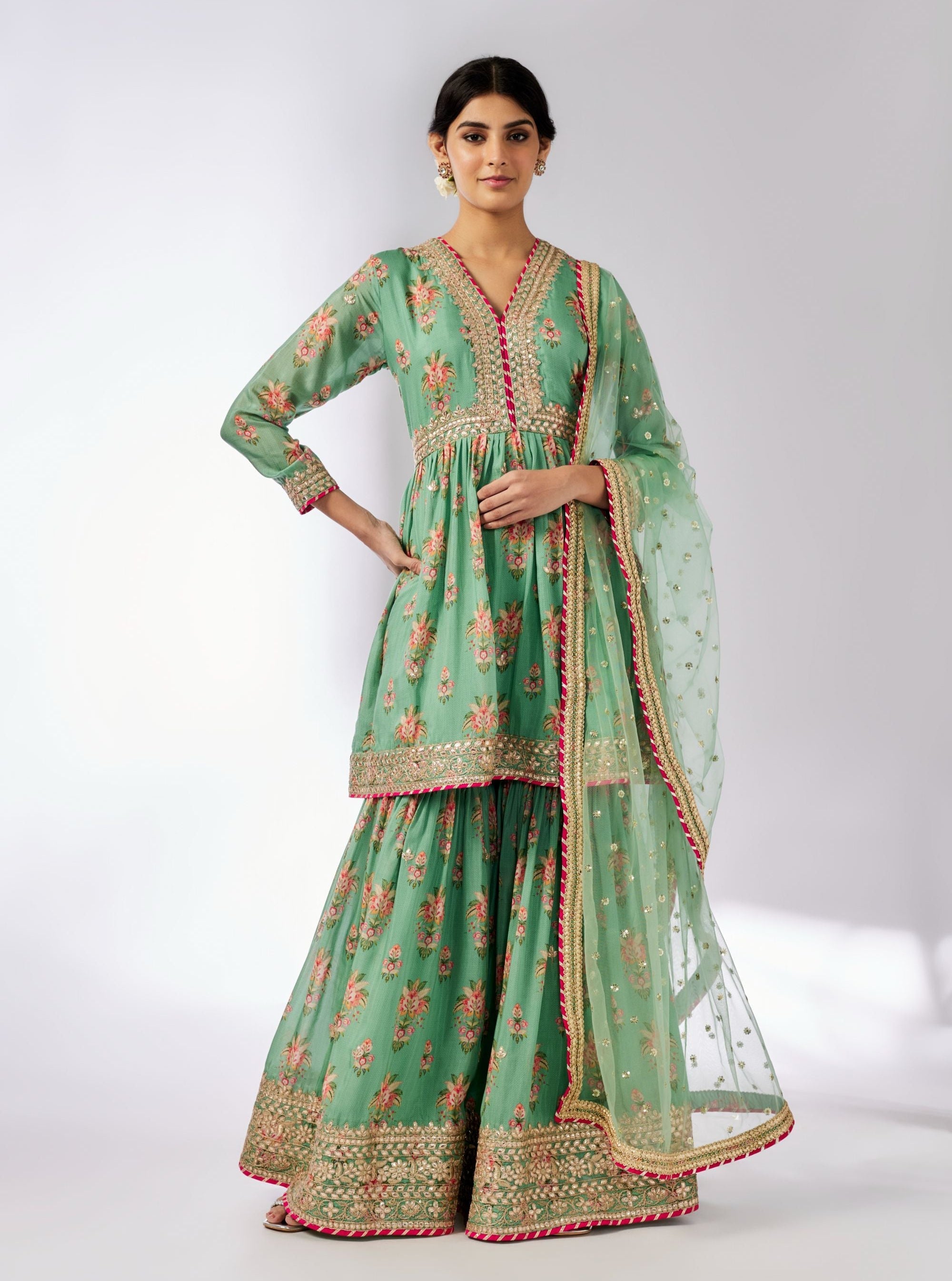 Samiksha Peplum sharara set