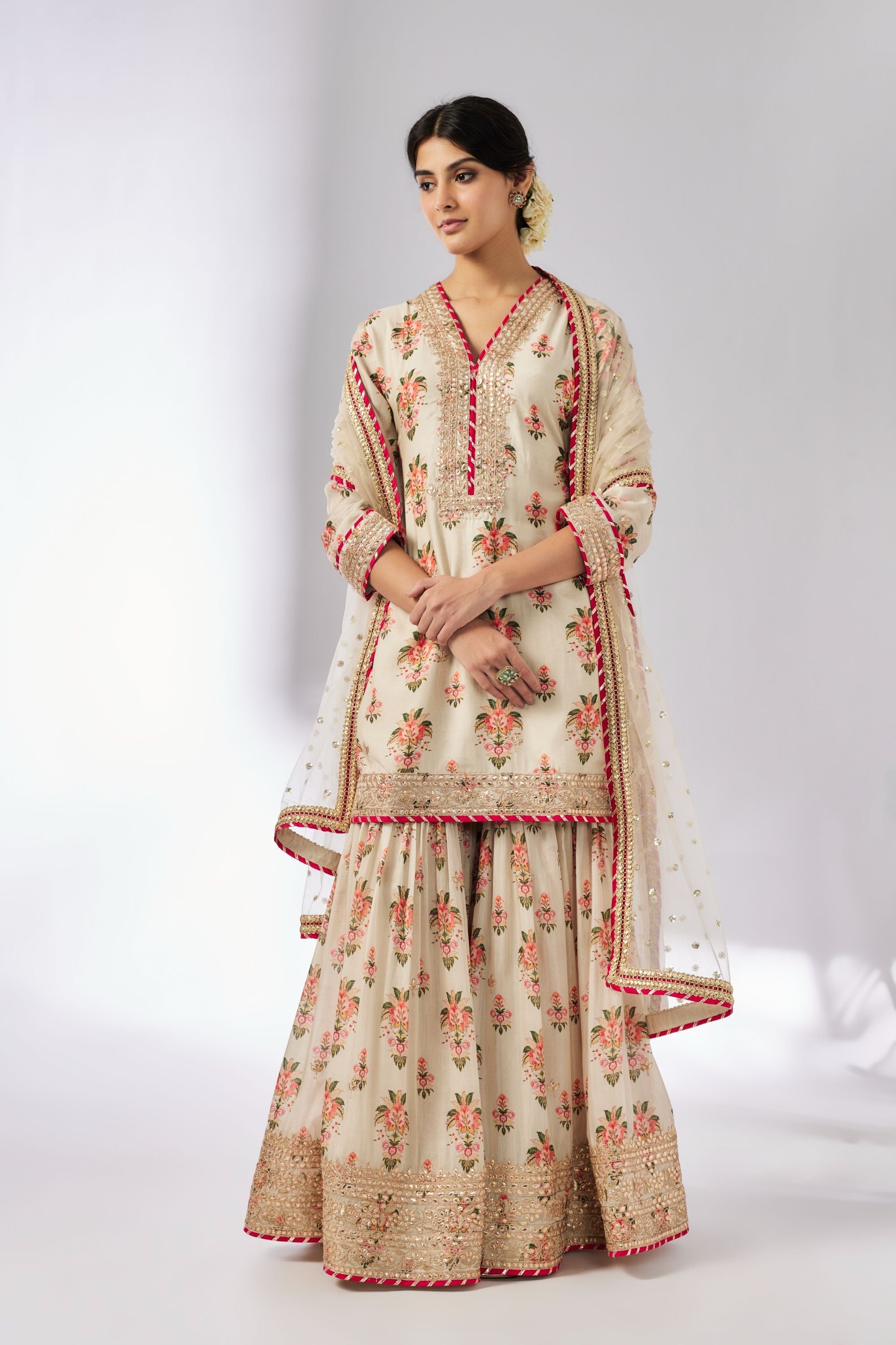 Sadhna Sharara Set-Sonali Bendre