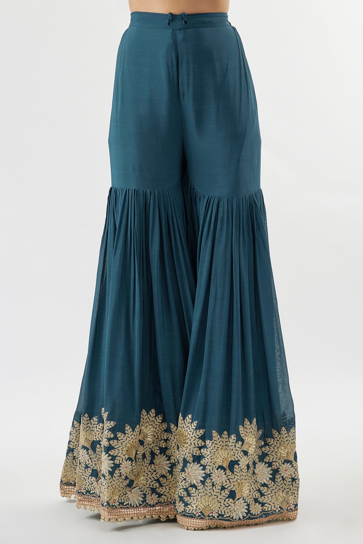 Kalki Sleeveless Sharara Set