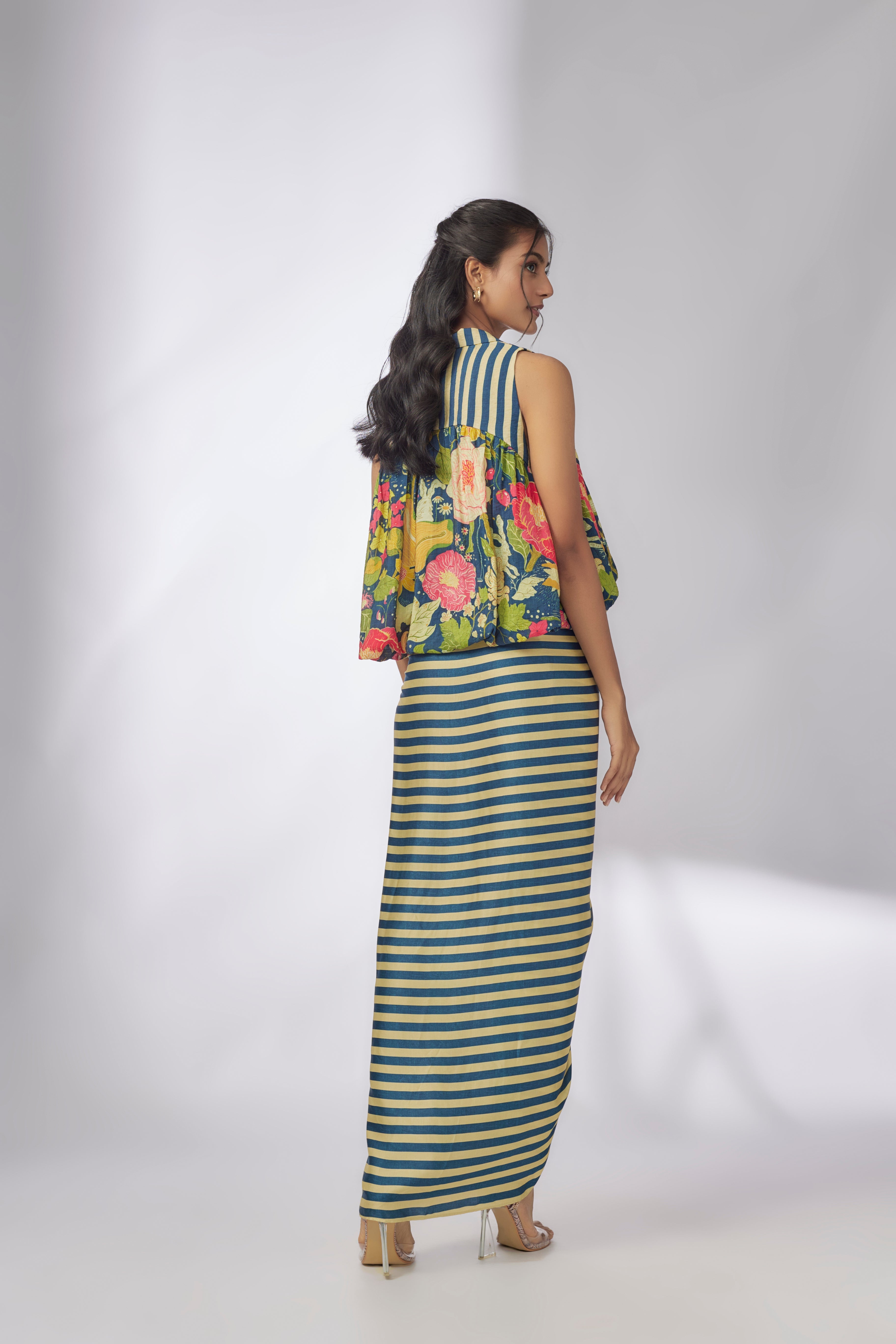 Liana Wrap skirt set