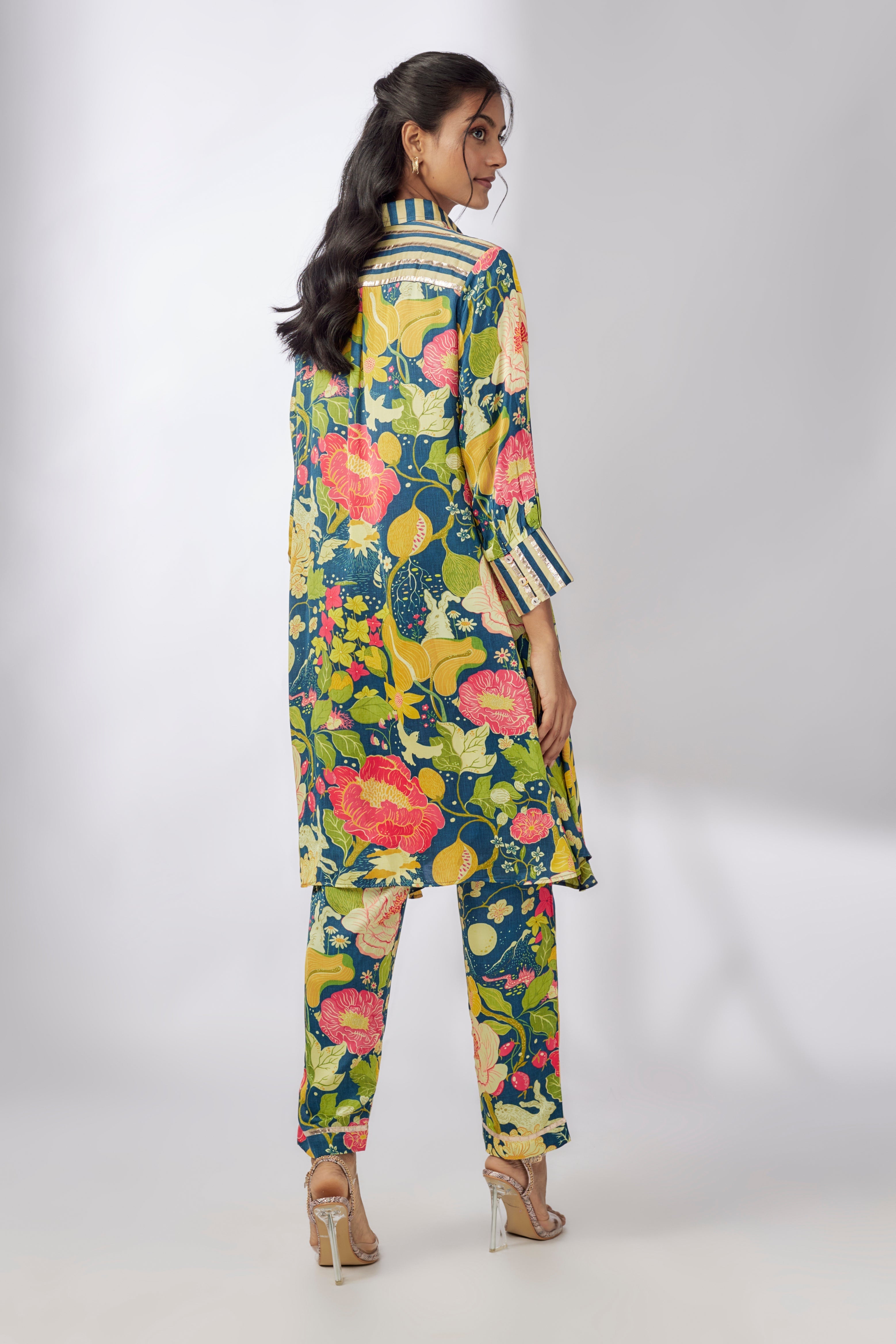 Jasmine Bageecha button down Co-Ord Set