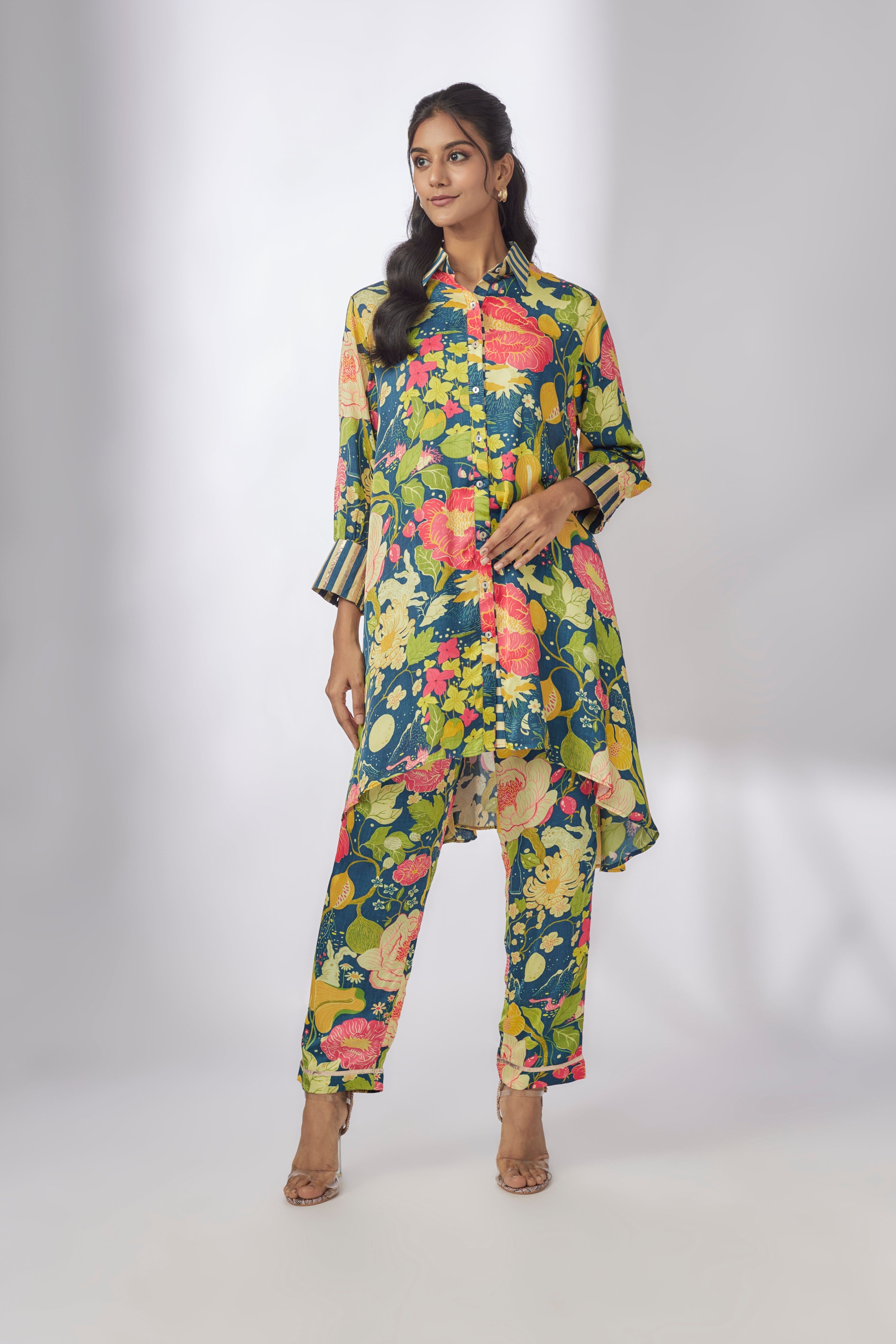 Jasmine Bageecha button down Co-Ord Set