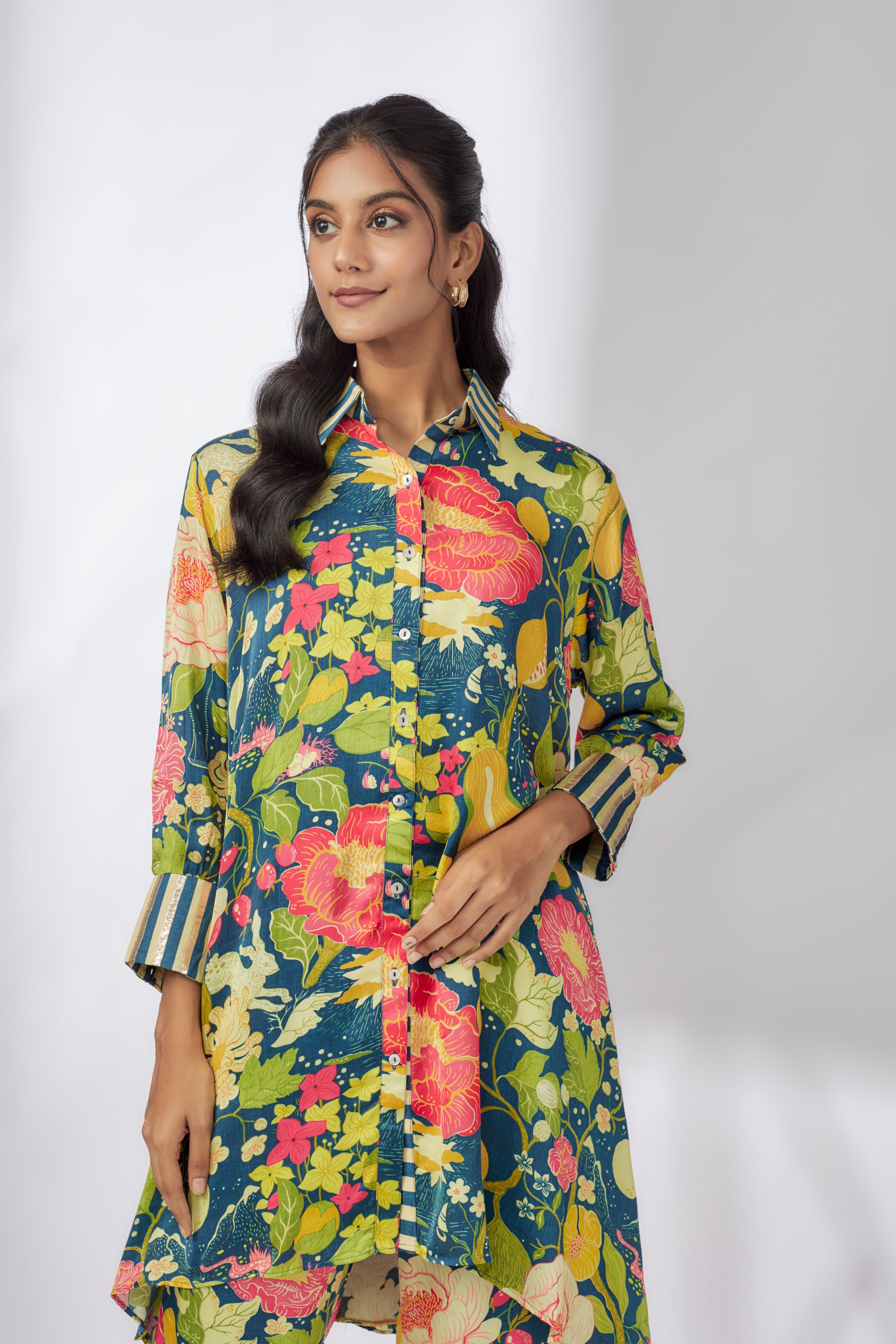 Jasmine Bageecha button down Co-Ord Set