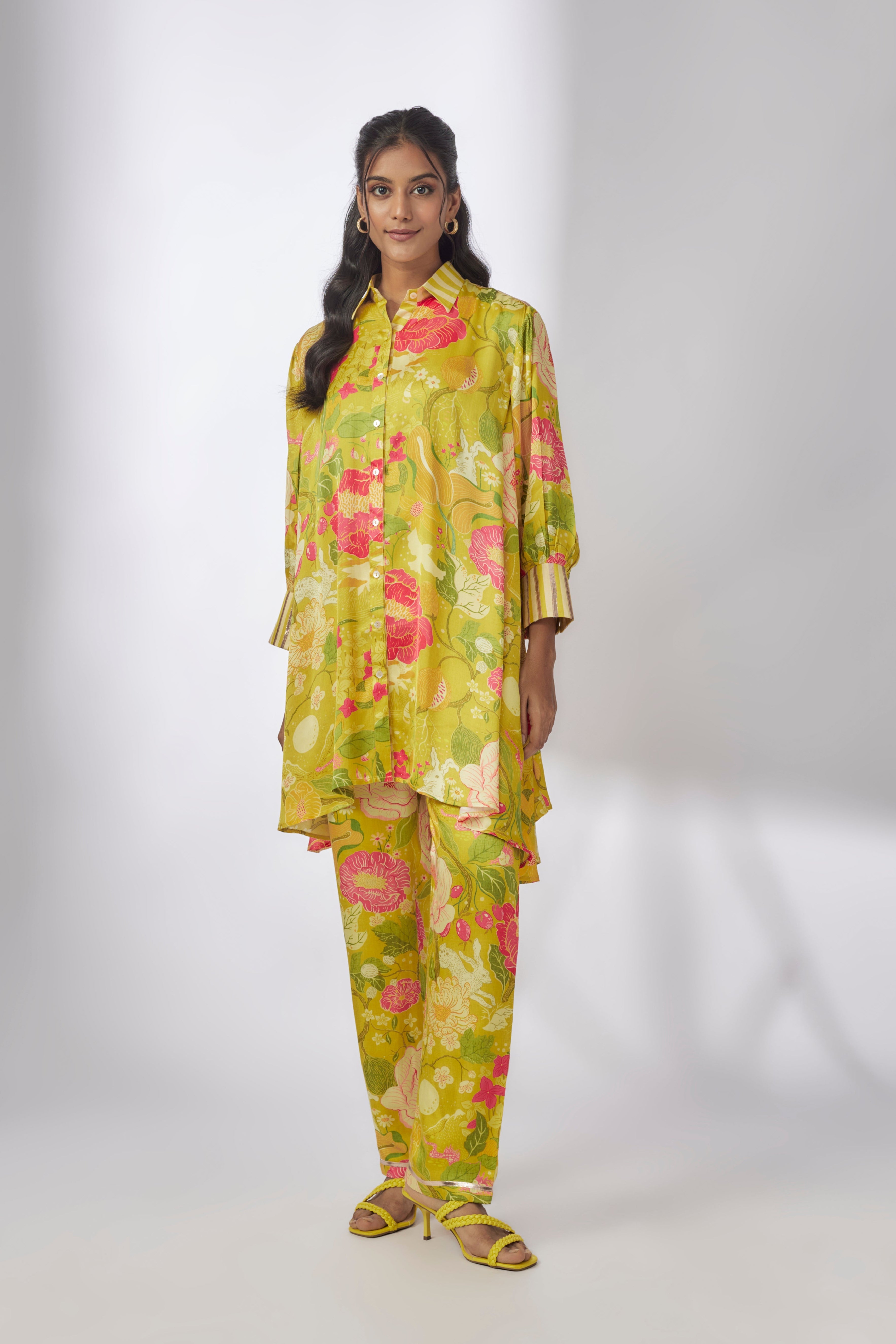 Jasmine Bageecha button down Co-Ord Set