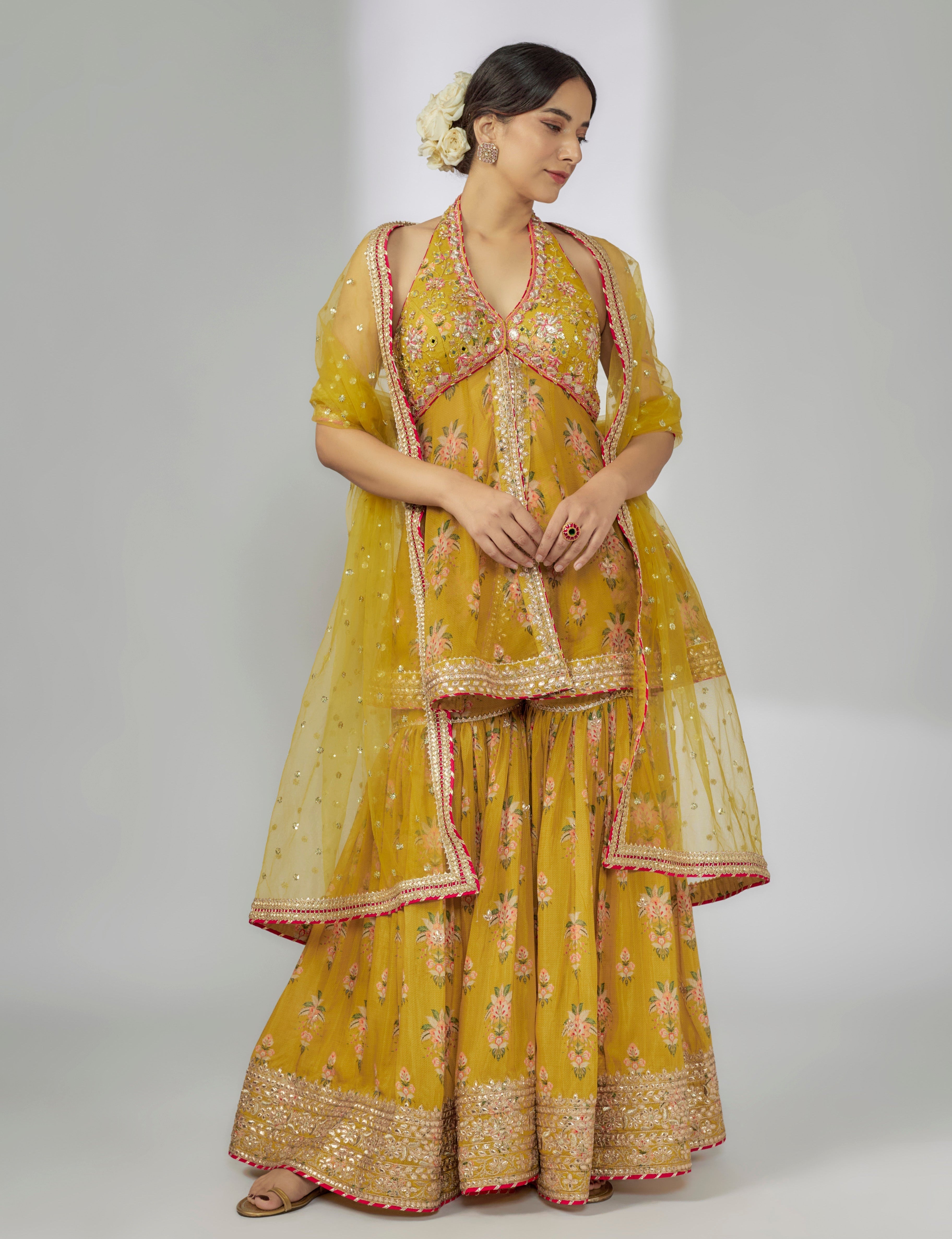 Taapsi Sharara Set