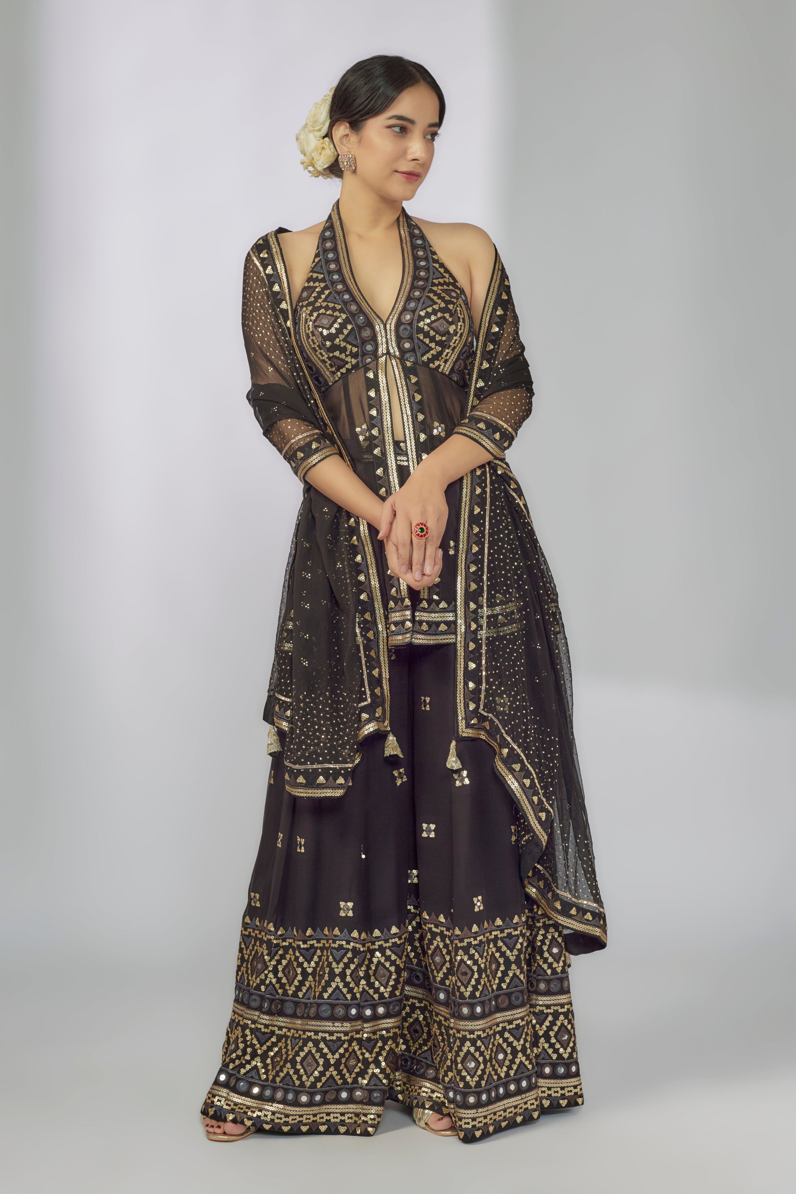Ishana Sharara Set