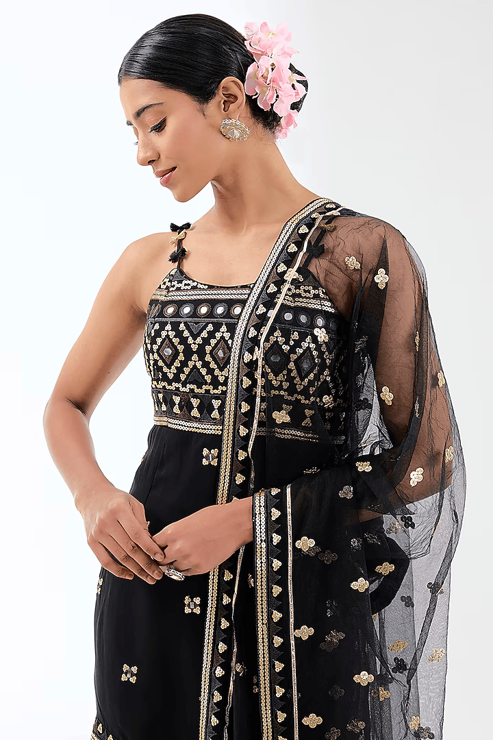 Sonia Strappy Sharara Set