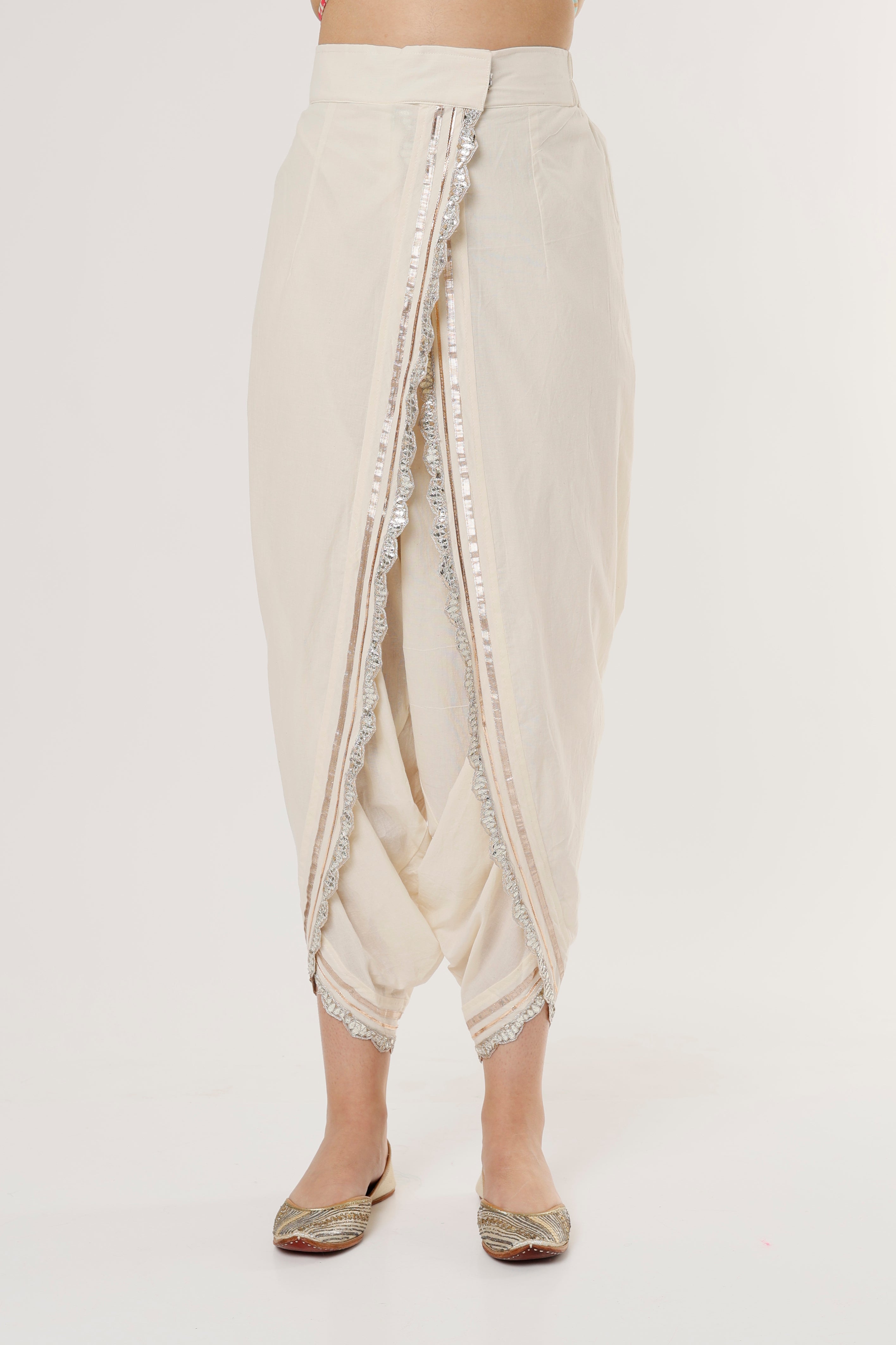 Aashna Asymmetrical Dhoti set