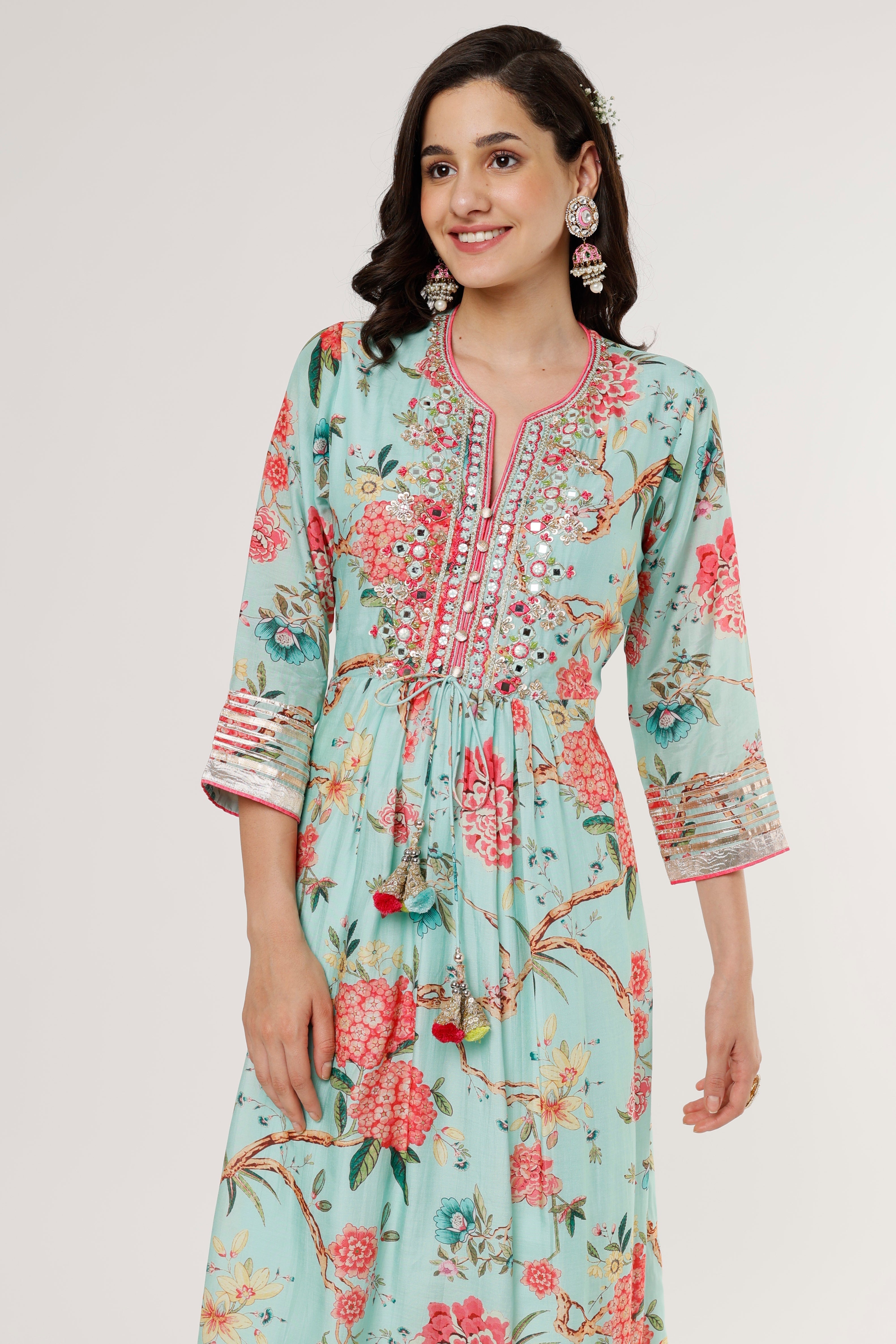 Chaitali Jacket style Tunic Set