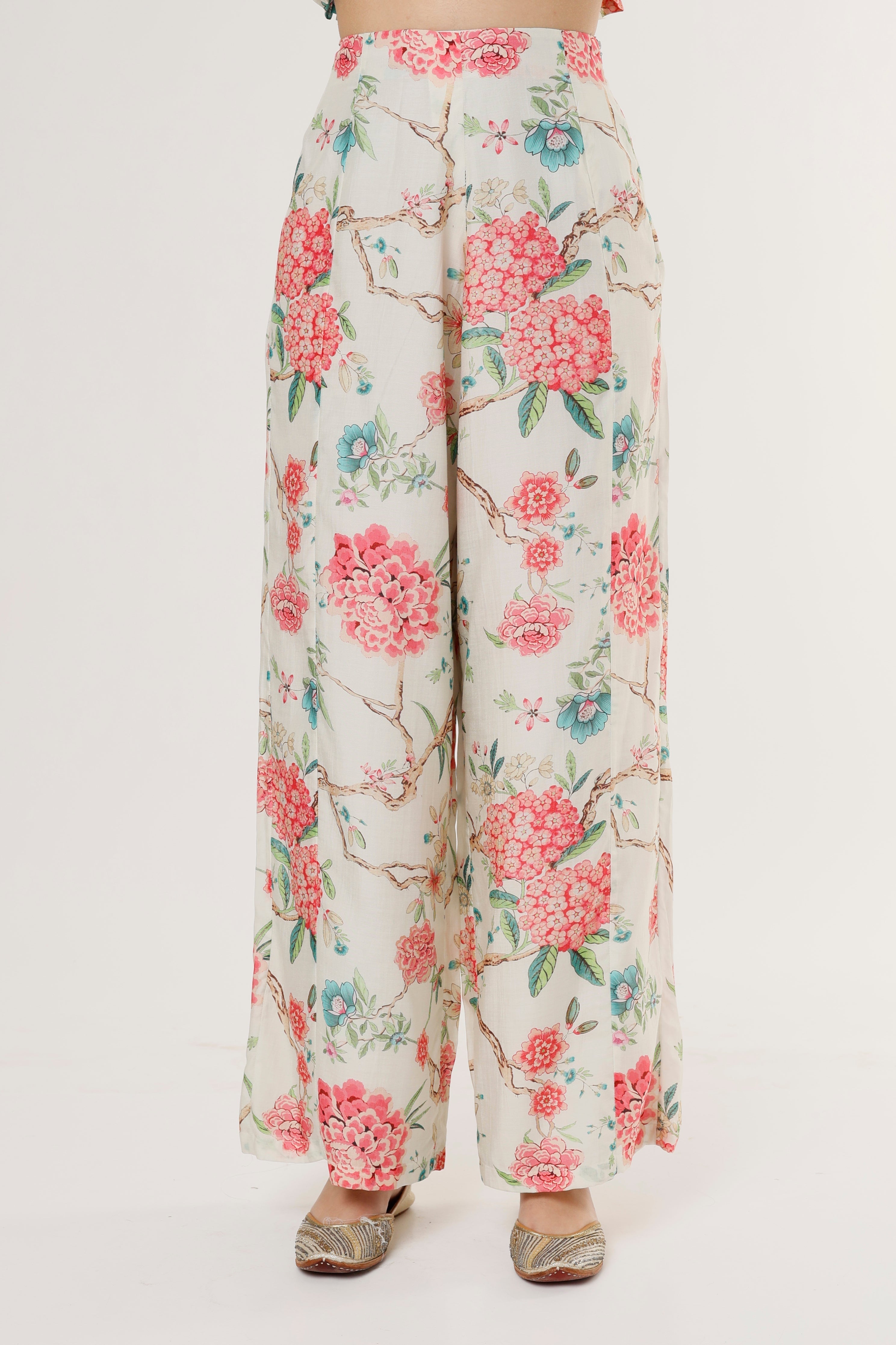 Pari Crop top pant set
