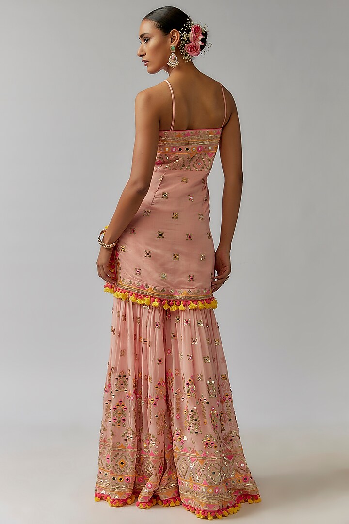 Sonia Strappy Sharara Set
