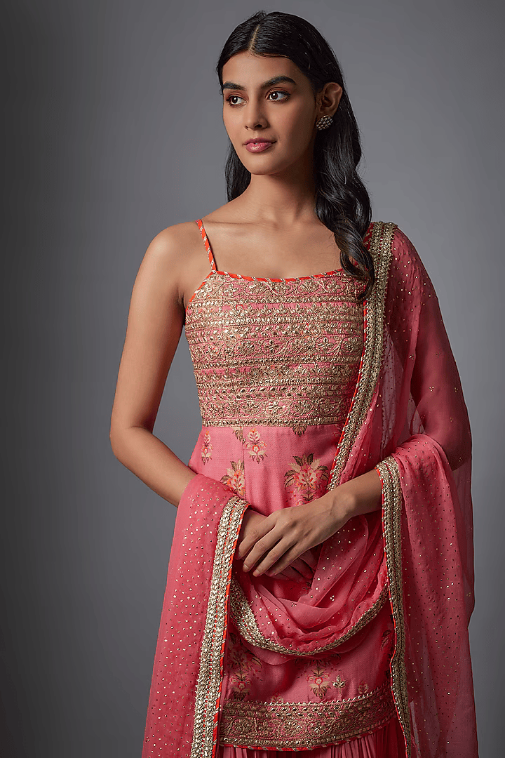 Chhaya Strappy Sharara Set