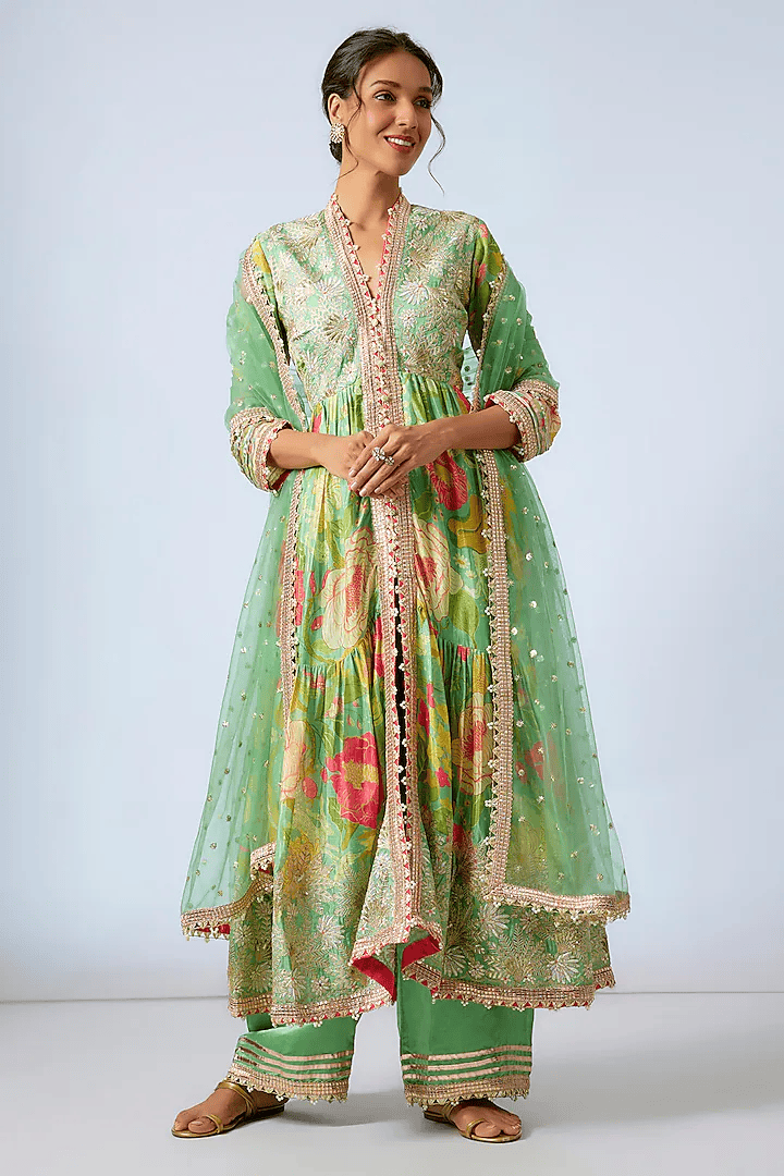 Huma AG With Palazzo Set