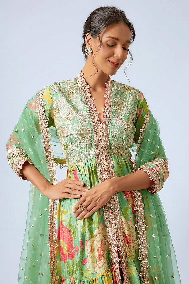 Huma AG With Palazzo Set
